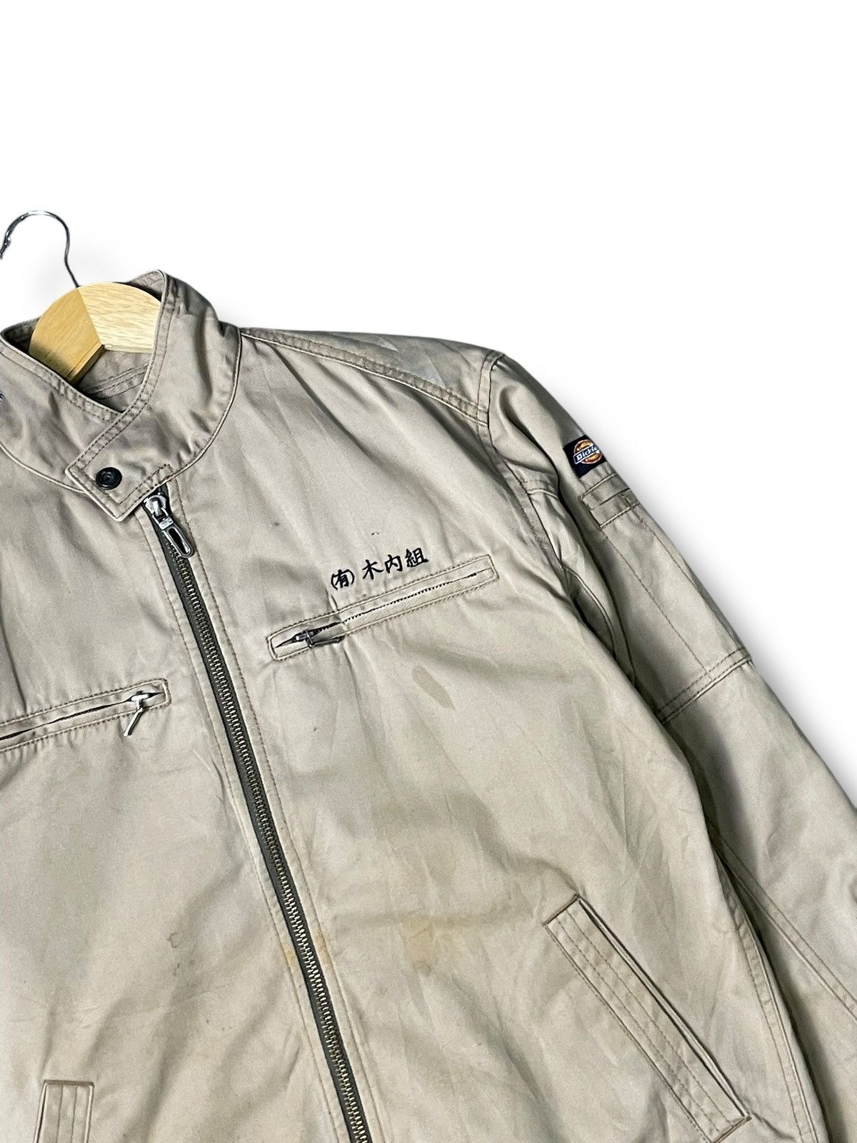 Dickies × Japanese Brand × Vintage Vintage DICKIES Multi pocket Zipper Jacket (88) Size US L / EU 52-54 / 3 - 2 Thumbnail