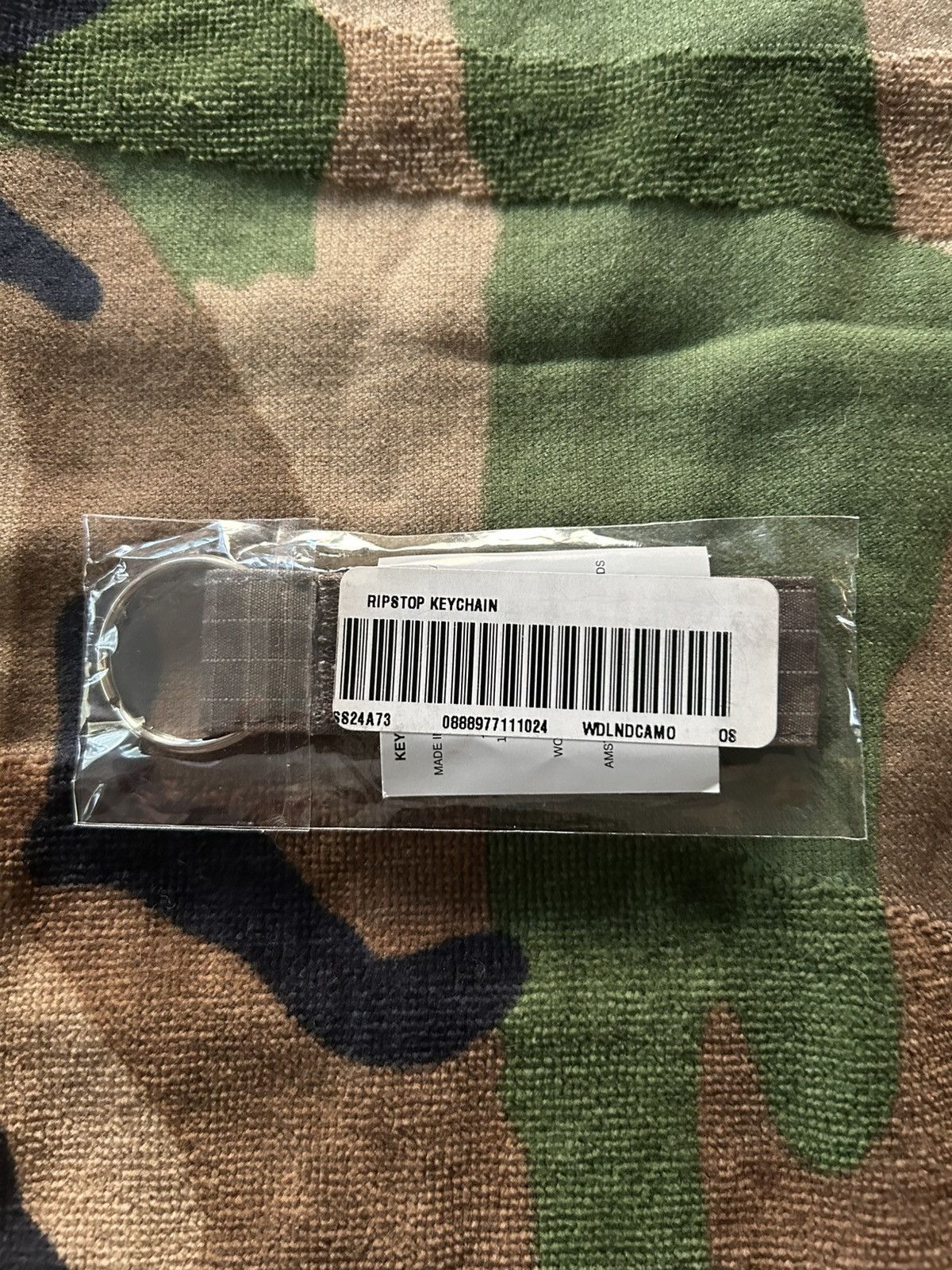 Supreme Supreme Ripstop Keychain Camo SS24 Size ONE SIZE - 4 Thumbnail