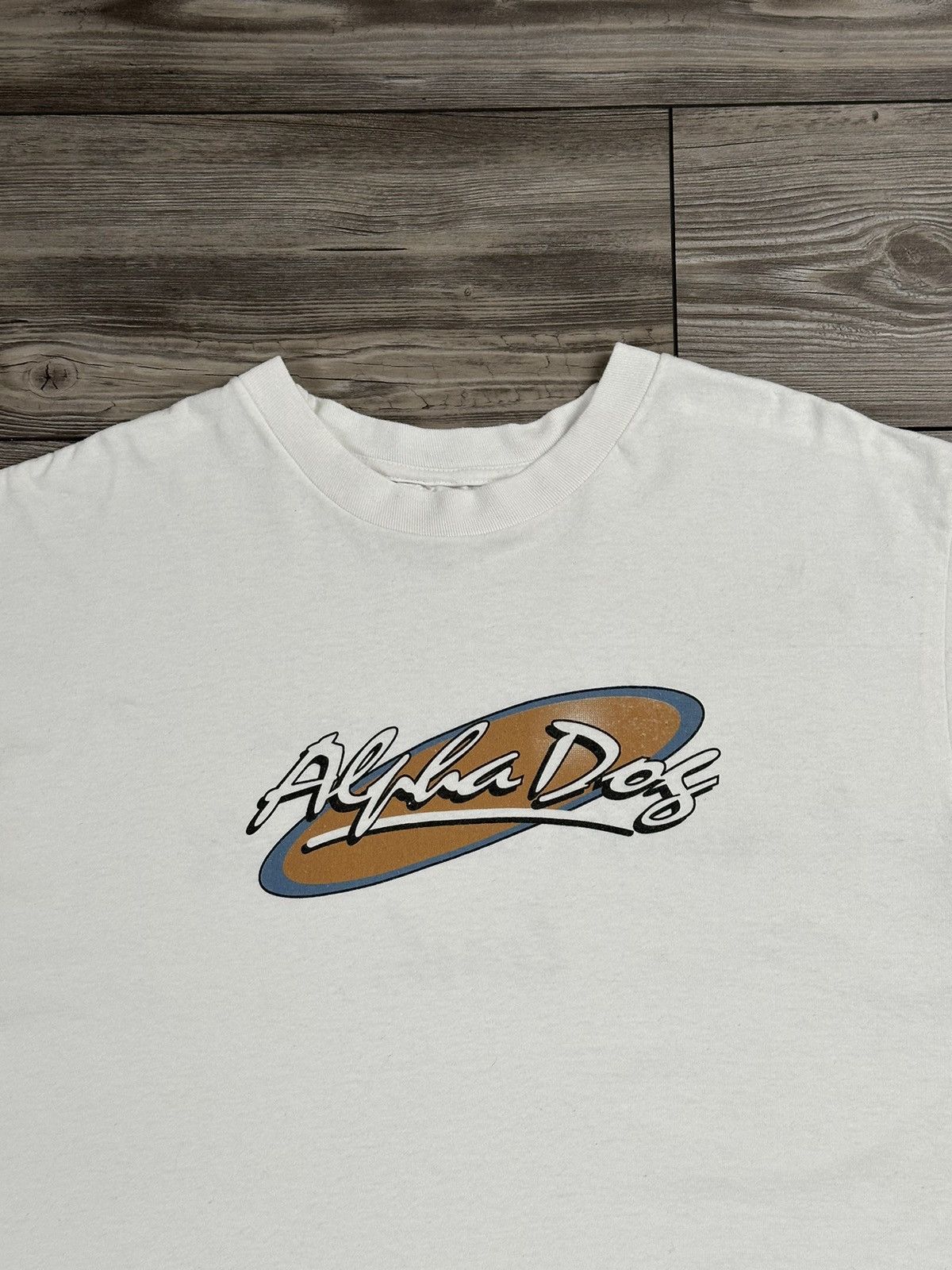 Vintage Vintage 90’s Alpha Dog T Shirt Size US XL / EU 56 / 4 - 3 Thumbnail