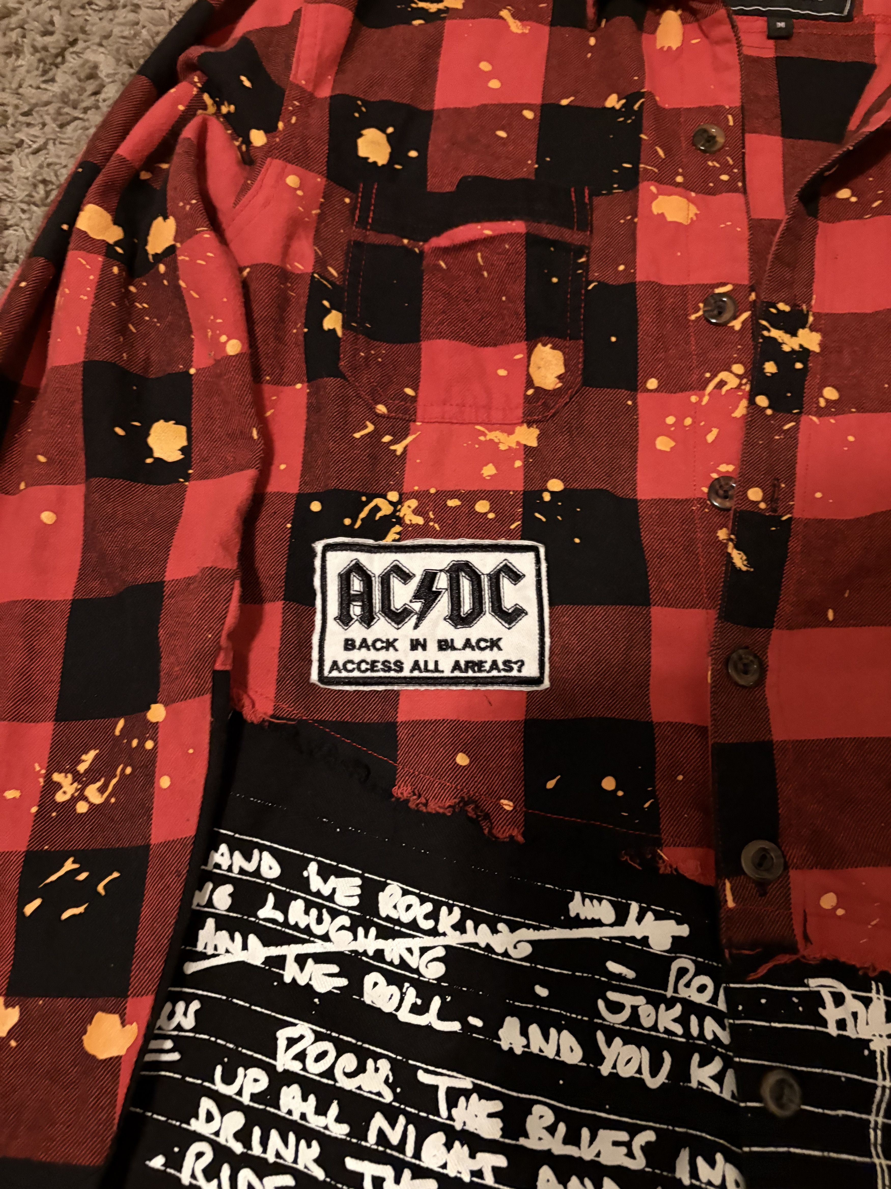 Reason AC/DC x Reason Flannel Size US M / EU 48-50 / 2 - 5 Thumbnail