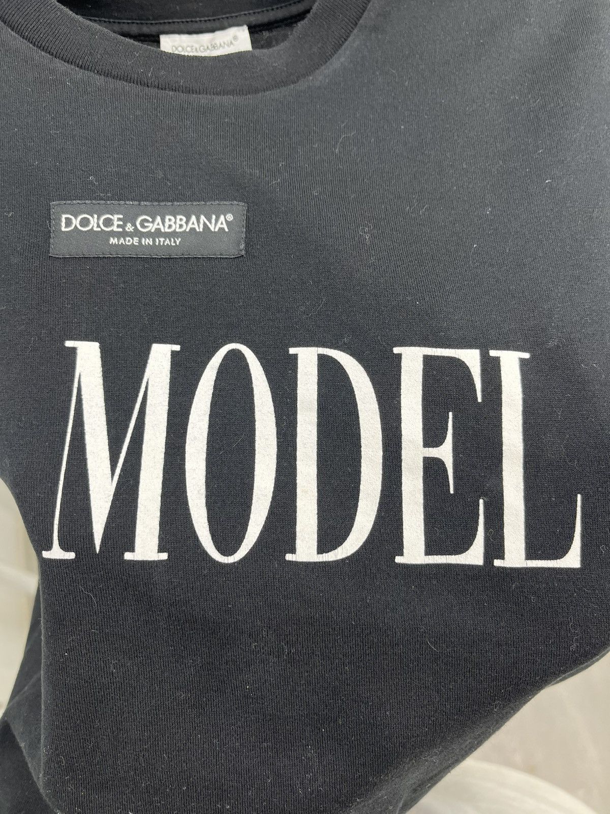 Dolce & Gabbana Dolce & Gabbana Top Model Printed T-shirt Tee Size S / US 4 / IT 40 - 5 Thumbnail