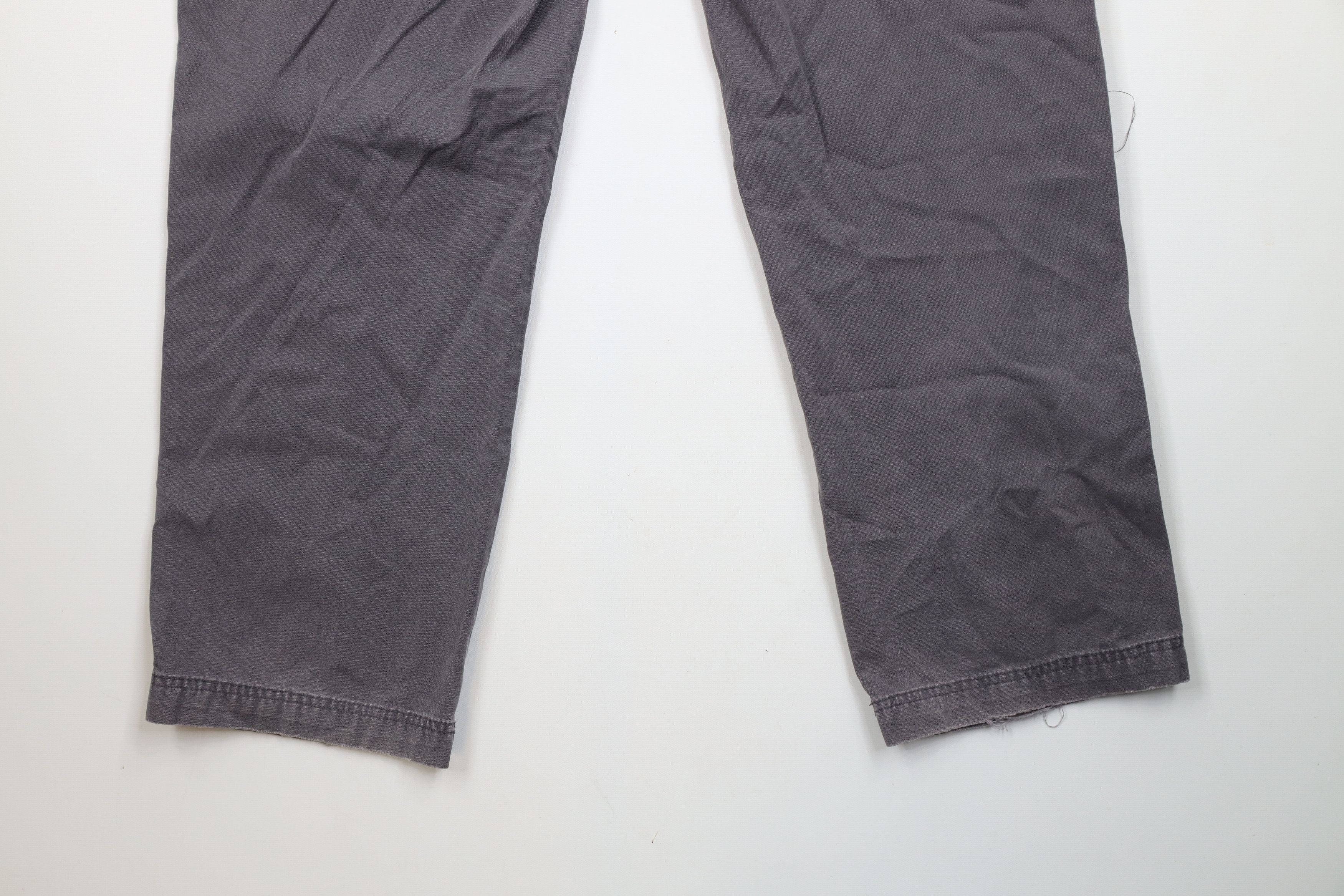 Cabelas × Vintage Vintage Cabelas Wide Leg 7 Pocket Hiking Pants Steel Blue Size US 36 / EU 52 - 12 Thumbnail