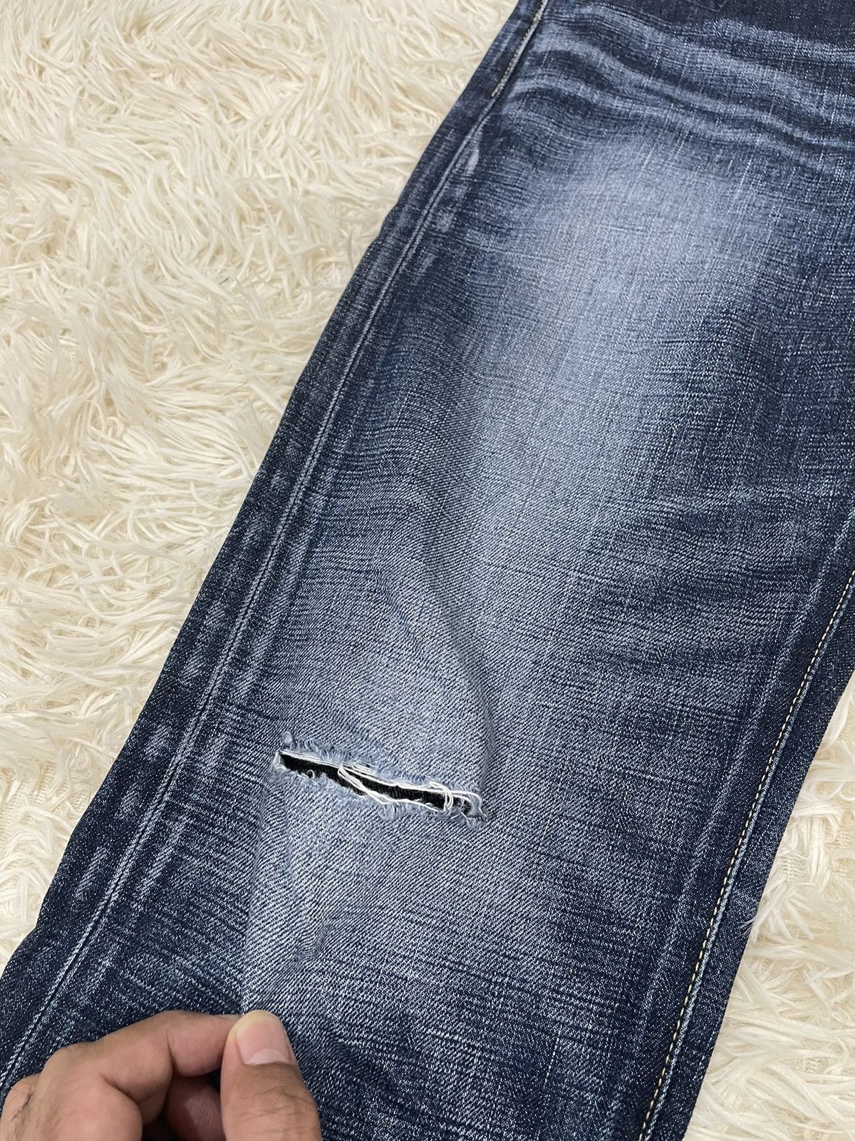 Levi's RARE ‼️ Flare Levis 707 Selvedge (24-211) Size US 30 / EU 46 - 9 Thumbnail
