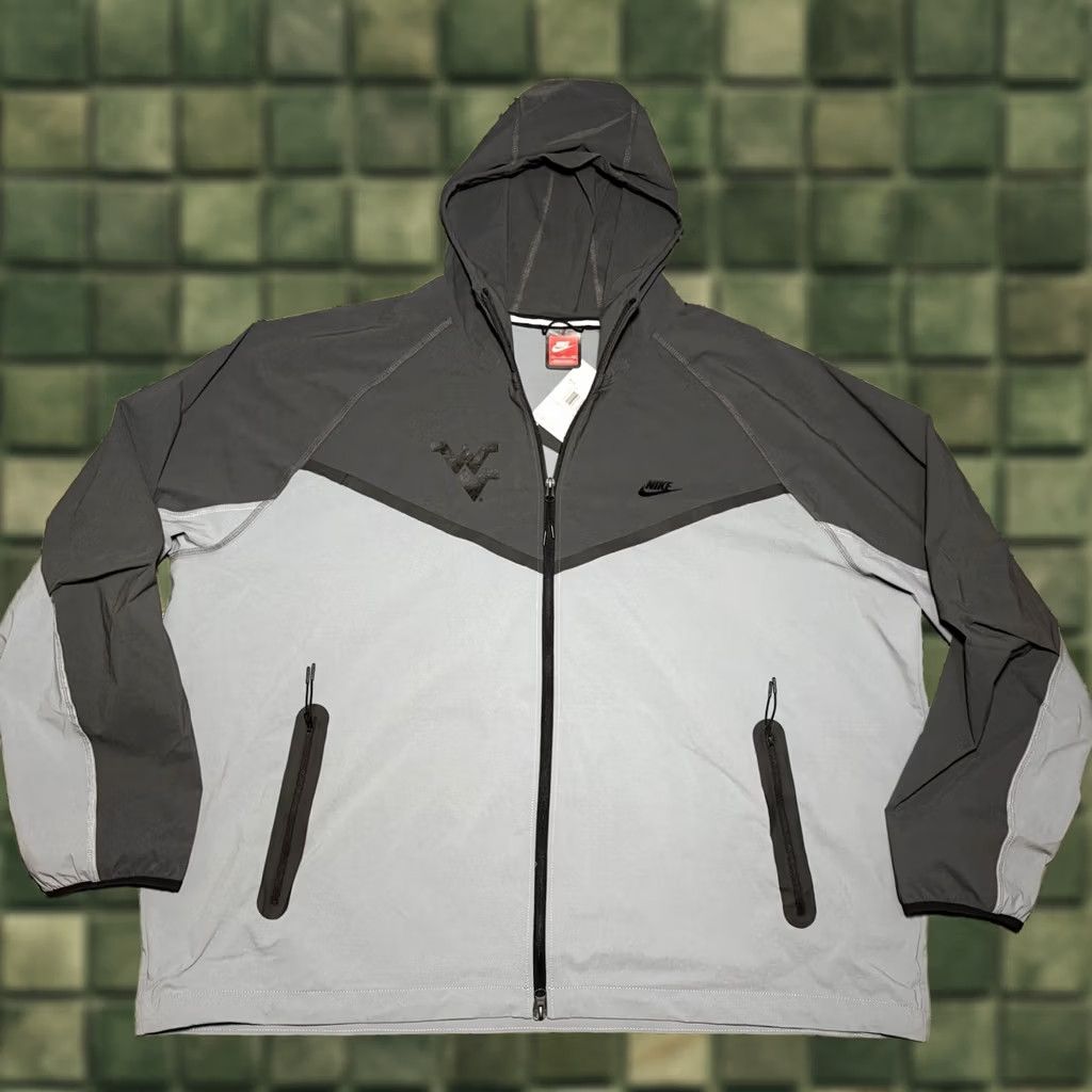 Nike NWT Nike Tech Woven Jacket - Cool Grey/Black Mens 3XL HM7151-065 West Virginia - Stylish for Casual wear Size US XXL / EU 58 / 5 - 1 Thumbnail