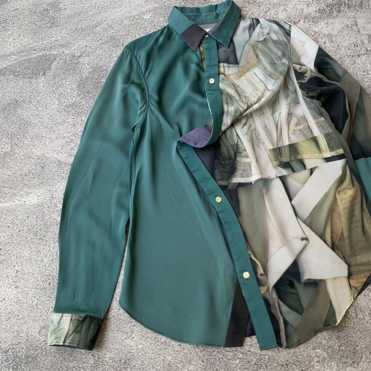 Acne Studios Acne Studios Aw13 Arona PR Bamboo Shirt Size M / US 6-8 / IT 42-44 - 4 Thumbnail