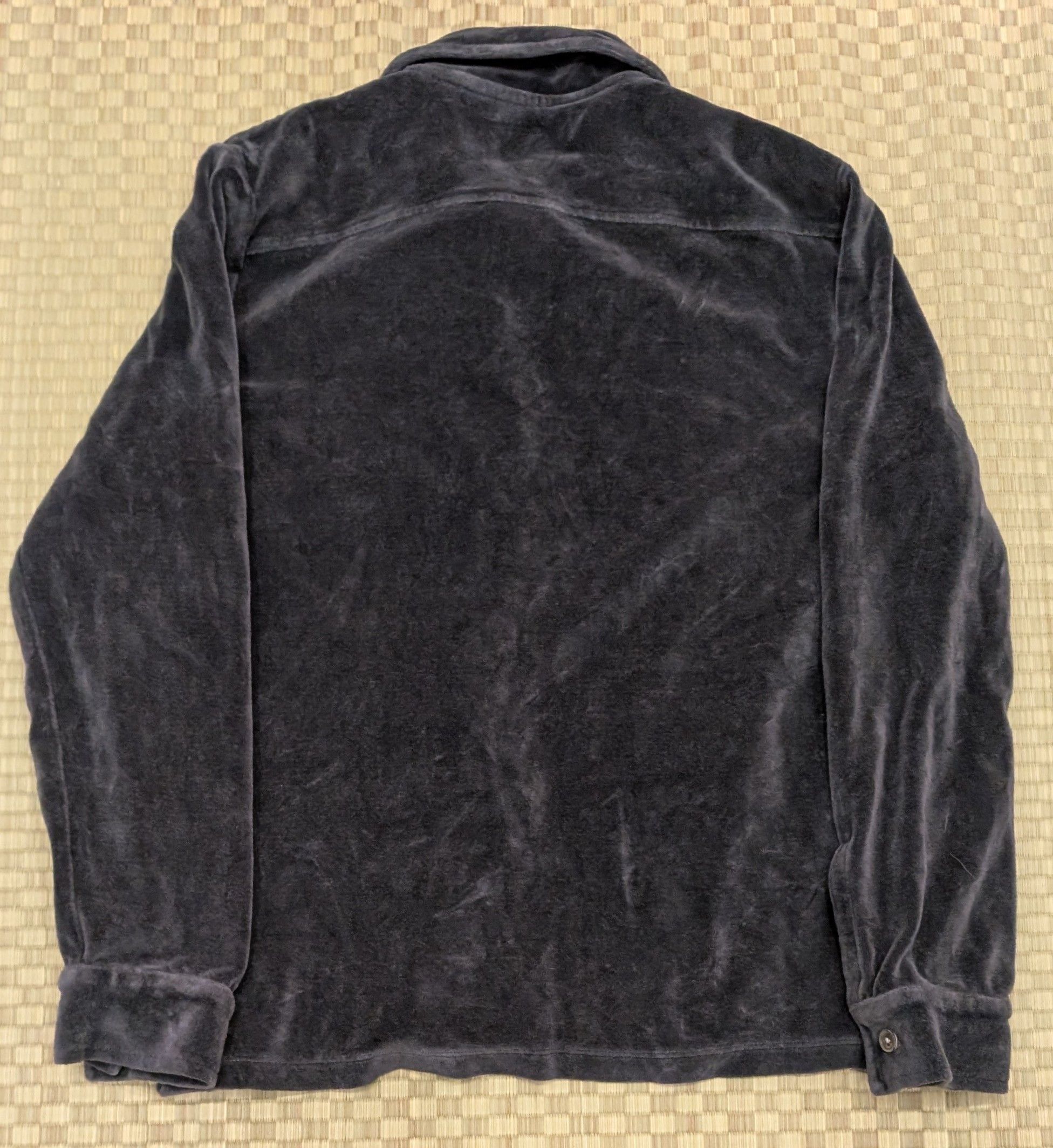 Todd Snyder Todd Snyder Velour Button Up Shirt Made in Portugal Size US M / EU 48-50 / 2 - 2 Thumbnail