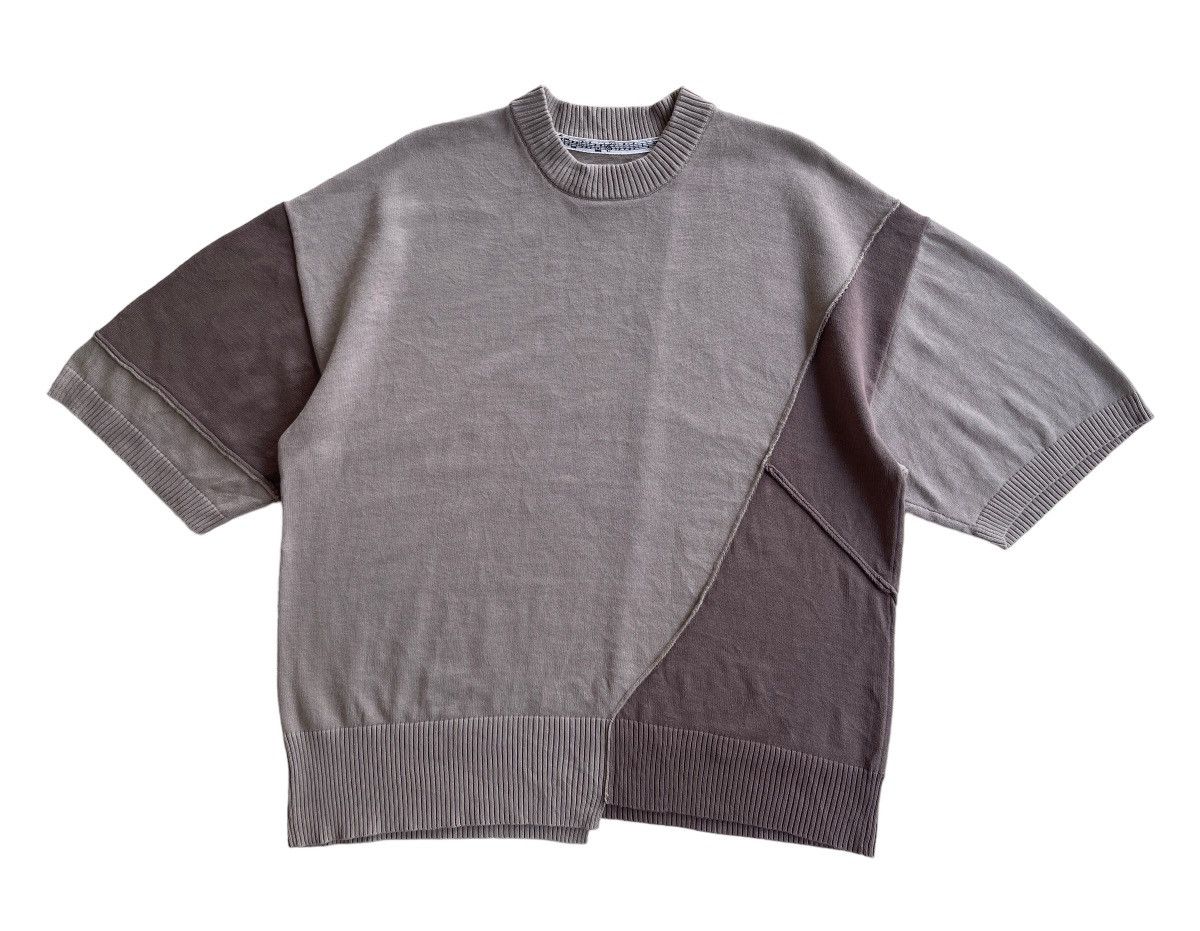 Number (N)ine Number Nine Oversize Asymmetric Patchwork Avantgarde Knit Size US M / EU 48-50 / 2 - 2 Thumbnail