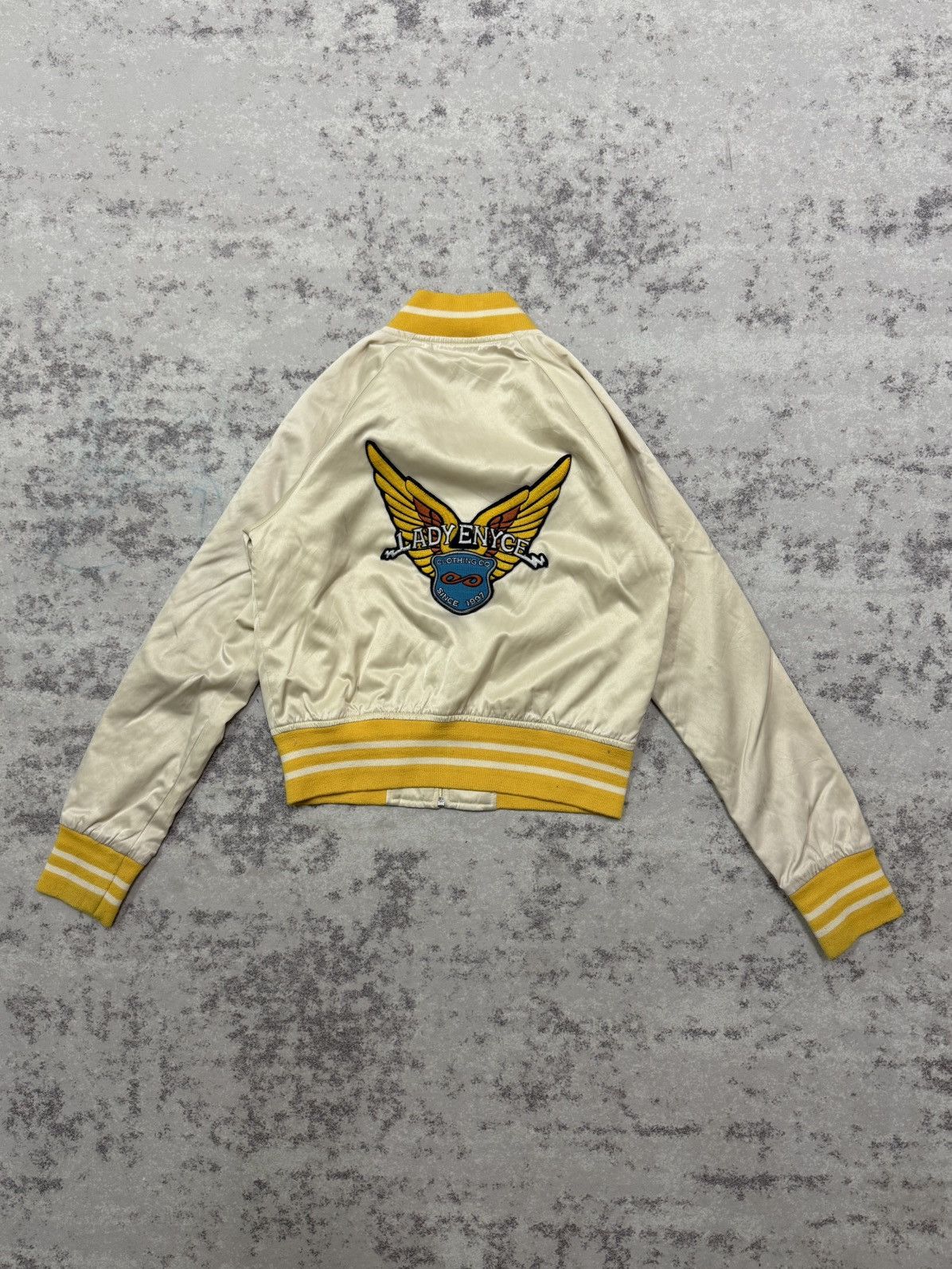 Enyce Lady Enyce Backhit Logo Cropped Bomber Jacket Size S / US 4 / IT 40 - 4 Thumbnail