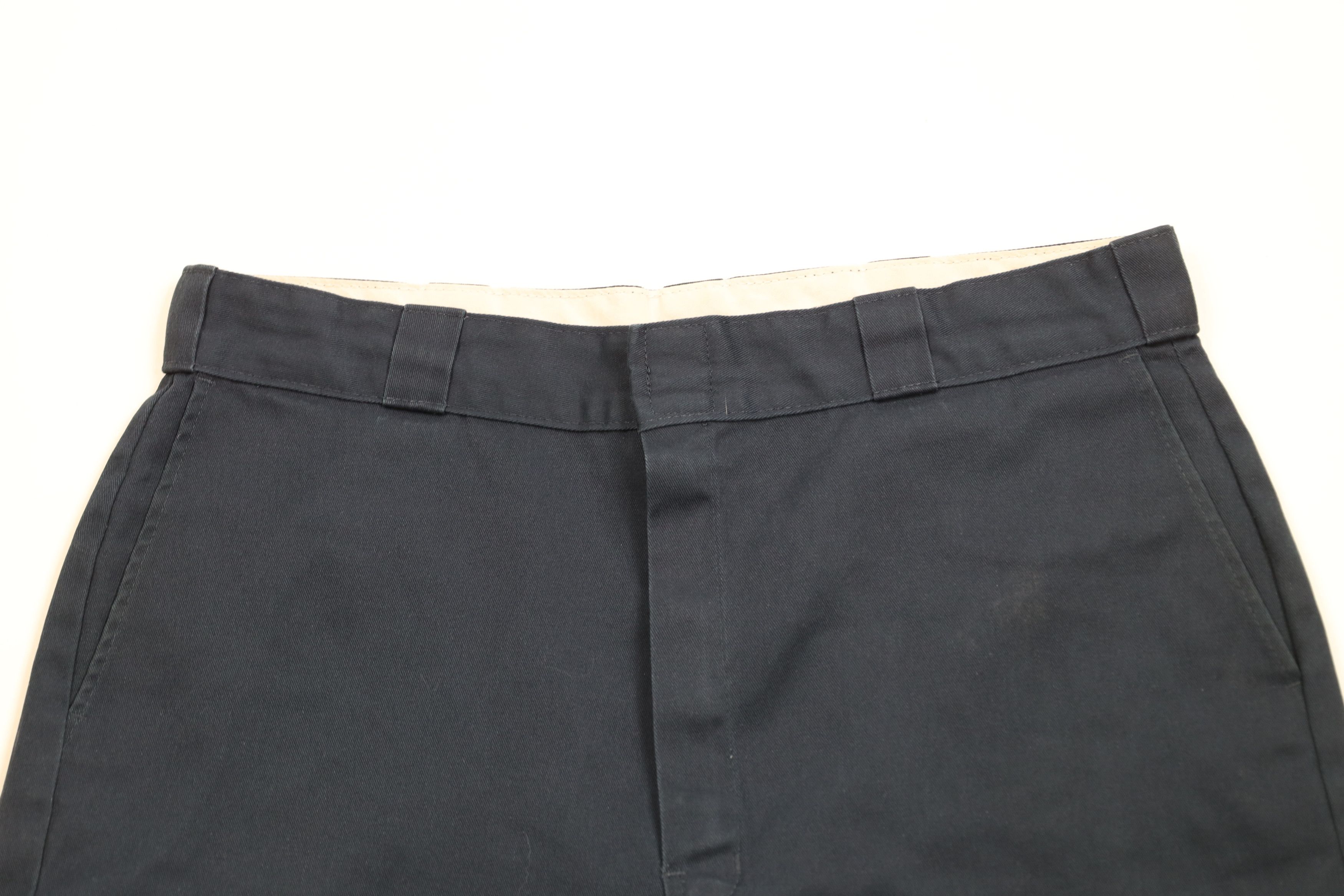 Dickies × Vintage Vintage Dickies Spell Baggy Loose Fit Workwear Shorts Blue Size US 36 / EU 52 - 2 Thumbnail