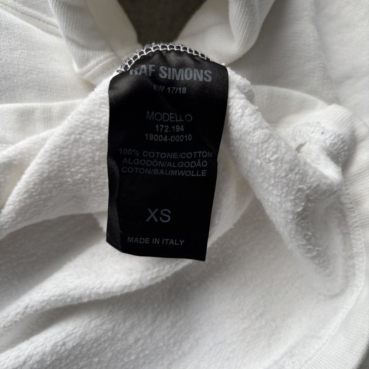 Raf Simons Raf simons thank you crewneck Size US XS / EU 42 / 0 - 4 Thumbnail