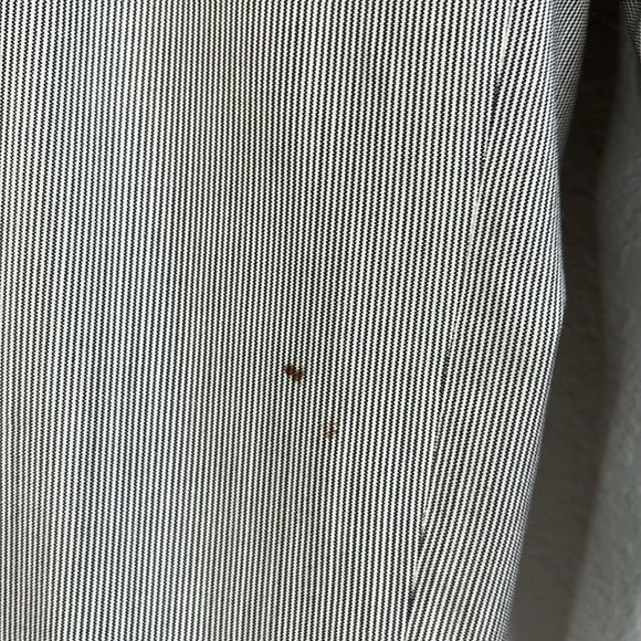 Barneys New York × Brioni Brioni Striped Barneys New York Virgin Wool 2 Pc 2 Button Su Size 46L - 7 Thumbnail
