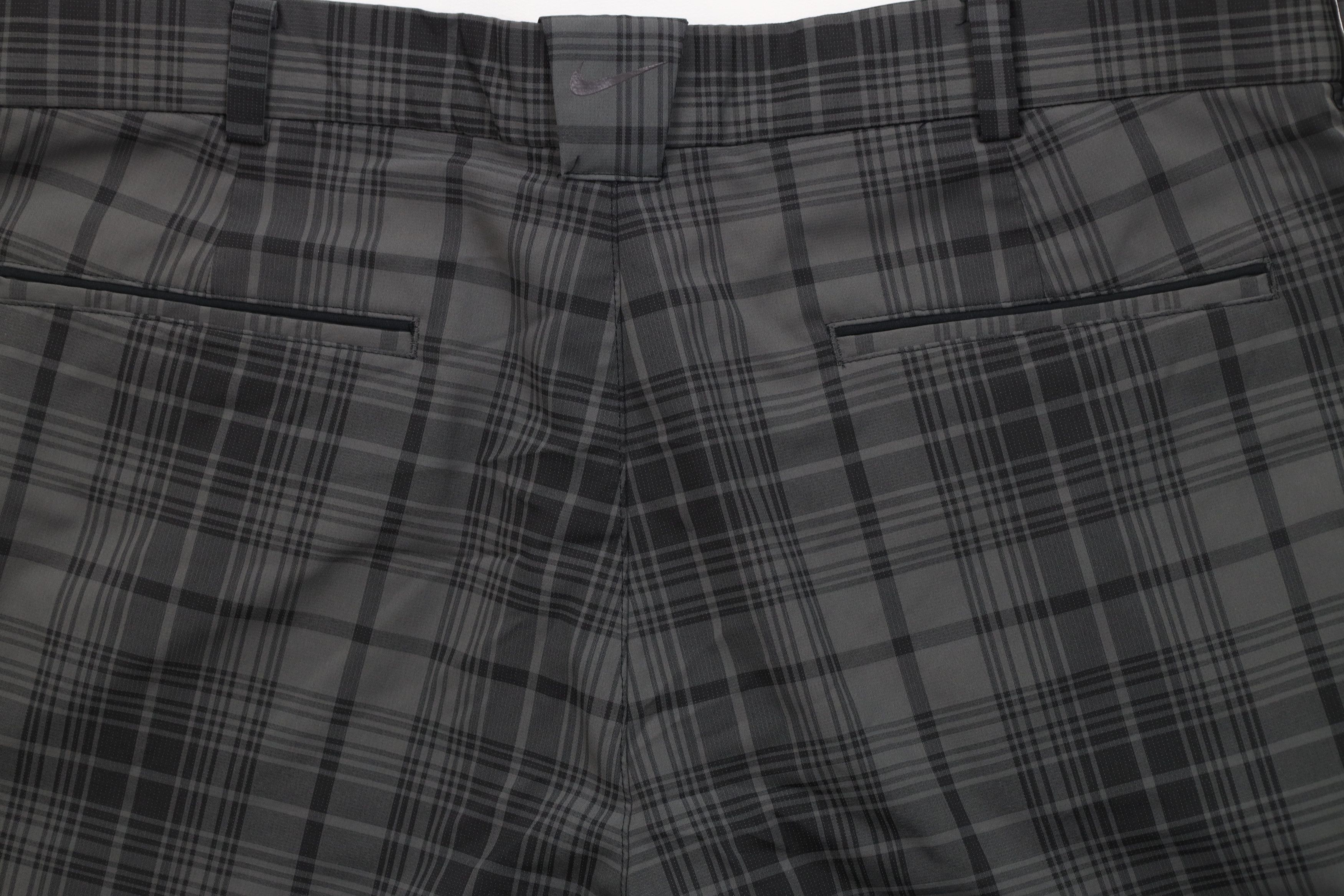 Nike Nike Golf Front Dri-Fit Golfing Chino Shorts Gray Plaid Size US 34 / EU 50 - 10 Thumbnail