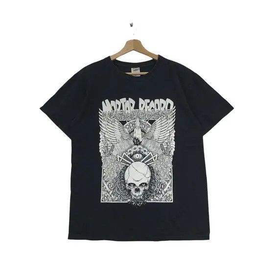 Band Tees Vtg MORTAR RECORD JAPAN Store Punk Metal Hardcore Tee Shirt Size US M / EU 48-50 / 2 - 1 Thumbnail