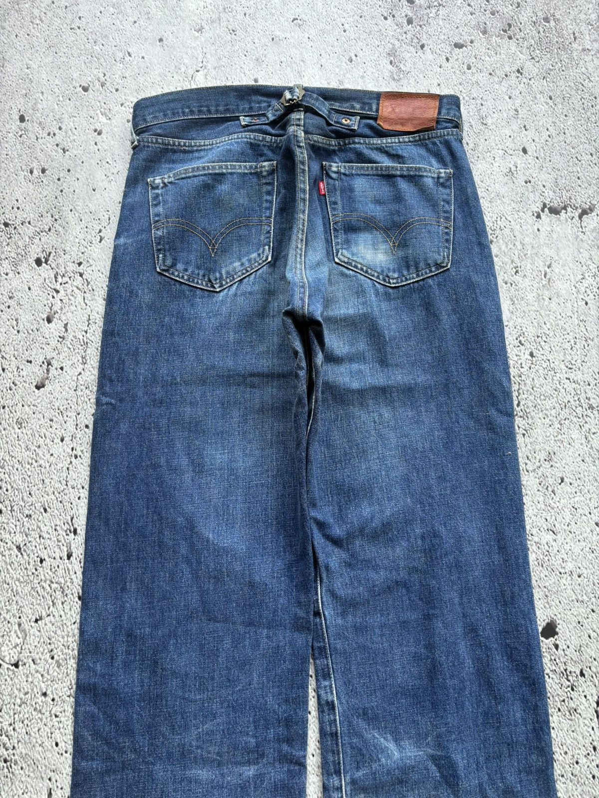 Levi's Vintage Clothing Vintage Levis 702 Selvedge Denim jeans Size US 33 - 4 Thumbnail