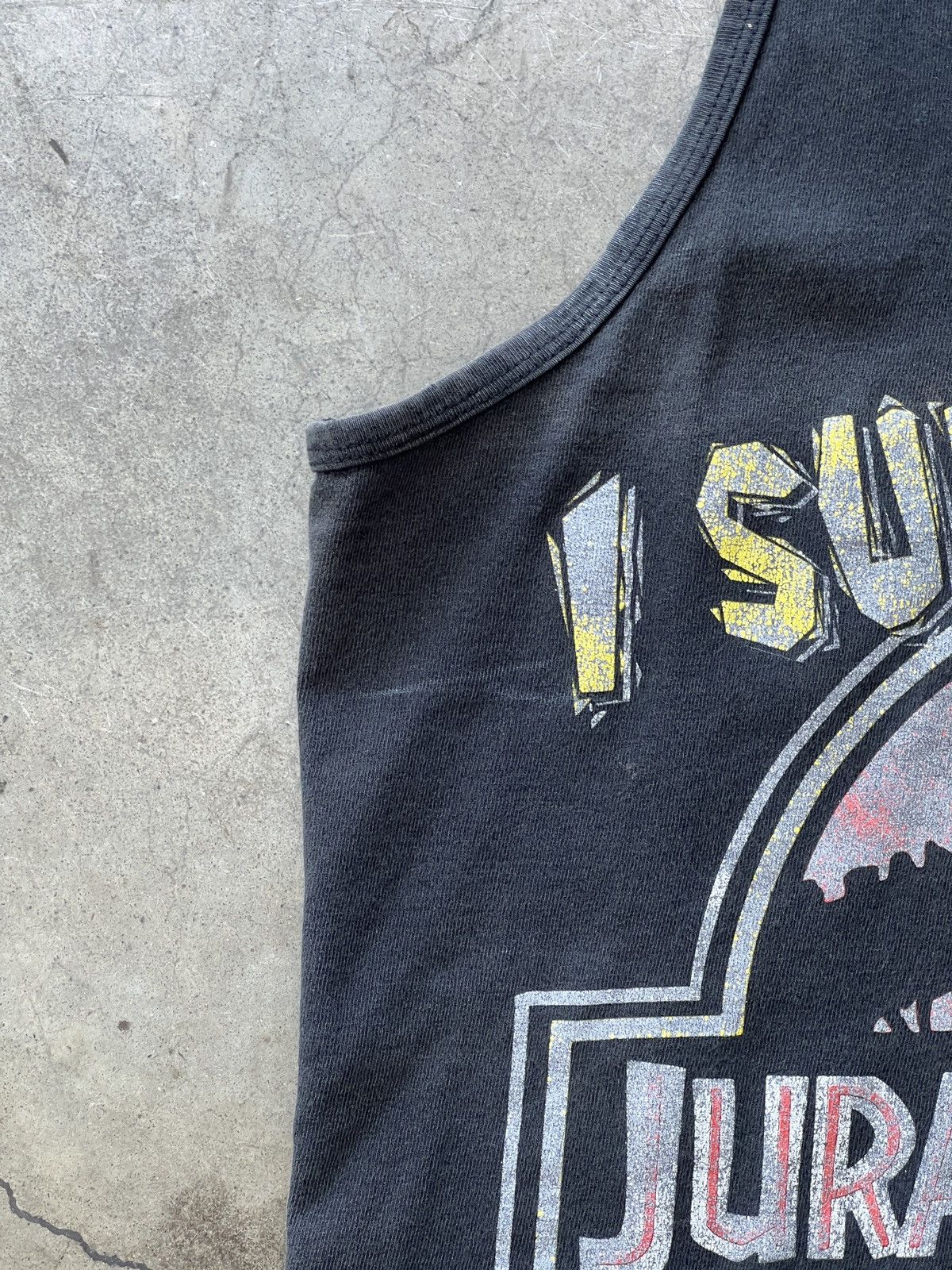 Vintage Vintage Jurassic Park Universal Movie Promo Tank Top Large Size US L / EU 52-54 / 3 - 5 Thumbnail