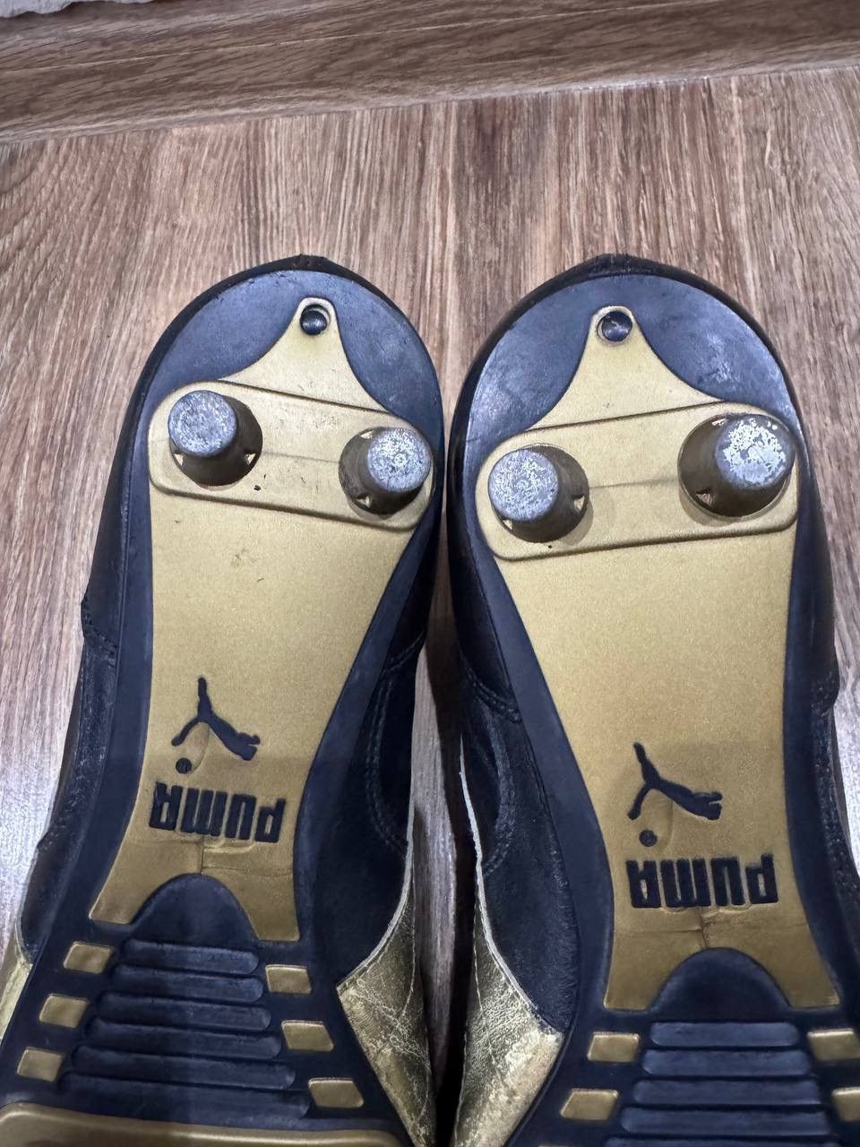 Puma Rare Puma TORERO Gold Maradona Football Boots West Germany Size US 7.5 / EU 40-41 - 16 Thumbnail
