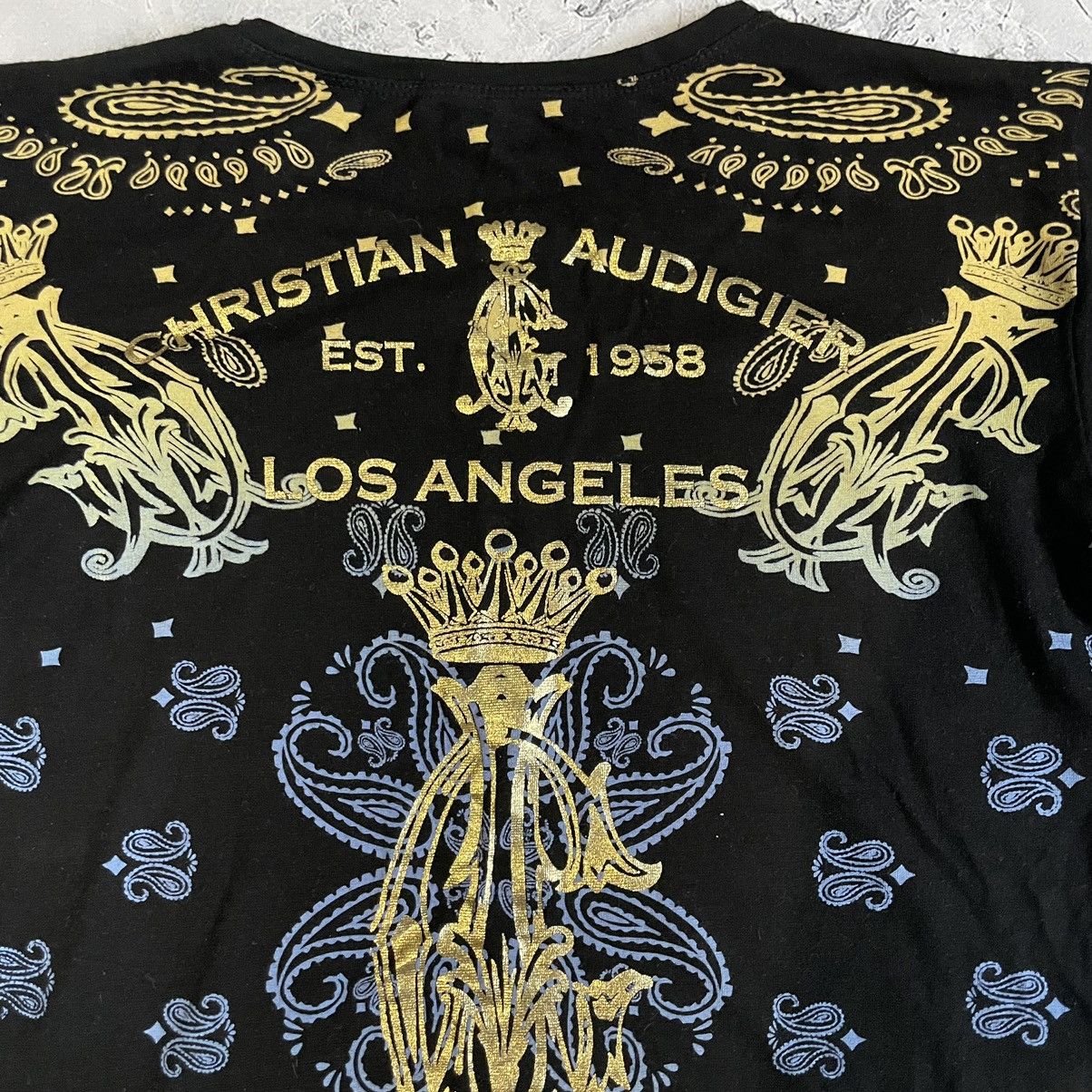 Christian Audigier × Ed Hardy Ed Hardy Christian Audiger Skull Printed Tshirt Size M / US 6-8 / IT 42-44 - 5 Thumbnail