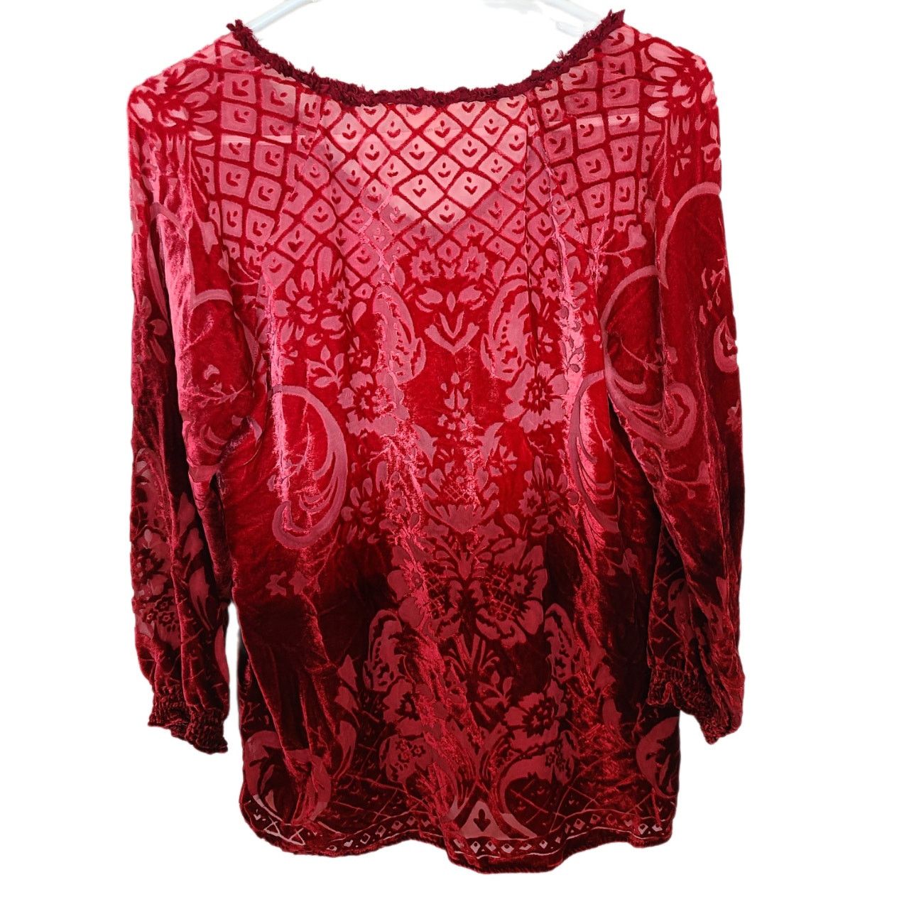 Sundek Sundance Womens Velvet Burnout Floral SIlk Whimsigoth Fairy Size XS / US 0-2 / IT 36-38 - 8 Thumbnail