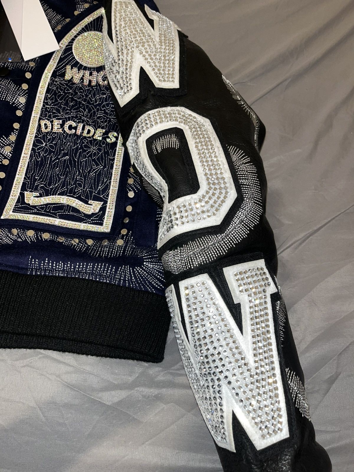 Who Decides War Who Decides War Cathedral Varsity Jacket Navy Size US M / EU 48-50 / 2 - 5 Thumbnail