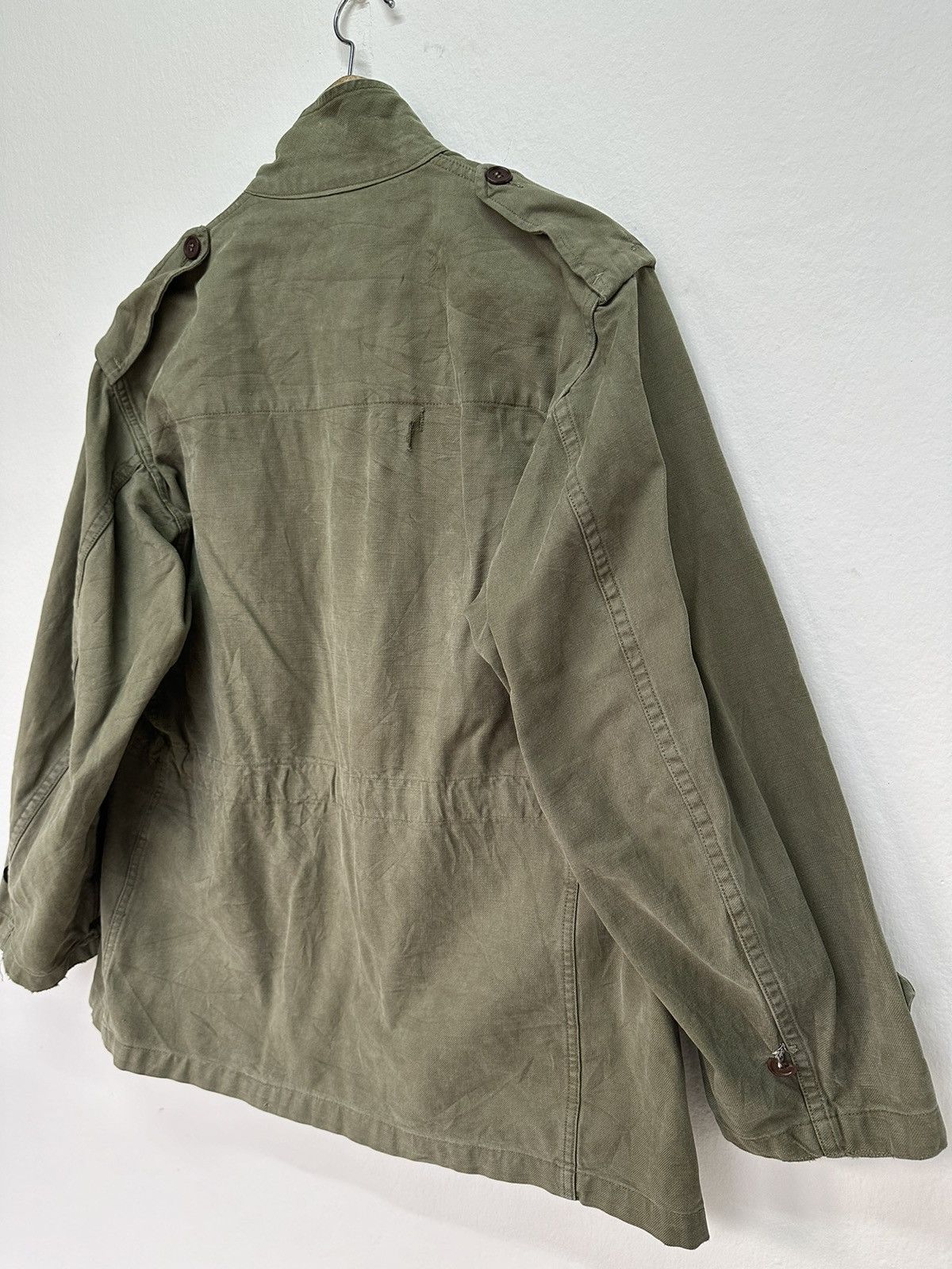 Vintage True Vintage Circa 50s France Armee OG Military Jacket Size US L / EU 52-54 / 3 - 10 Thumbnail