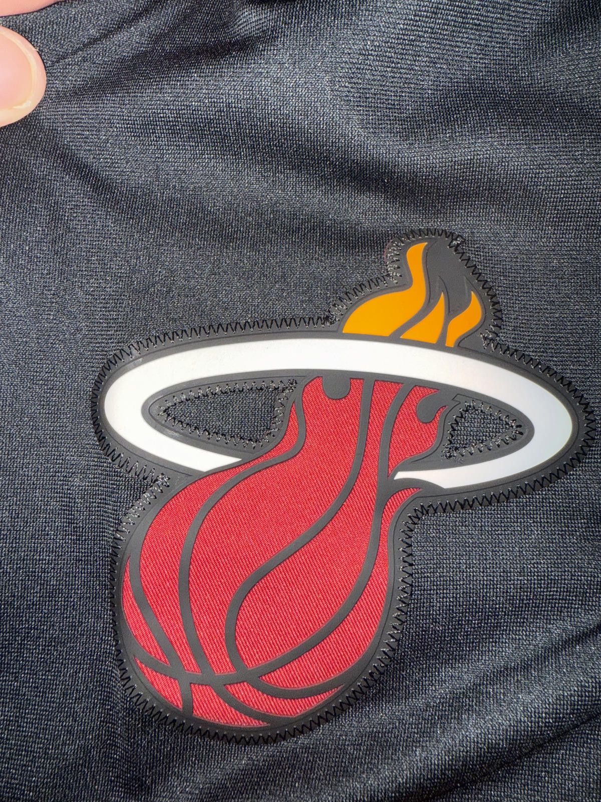 Nike Nike Men's NBA Maimi Heat Dri-Fit ADV Team Issued Shorts Size US 34 / EU 50 - 3 Thumbnail