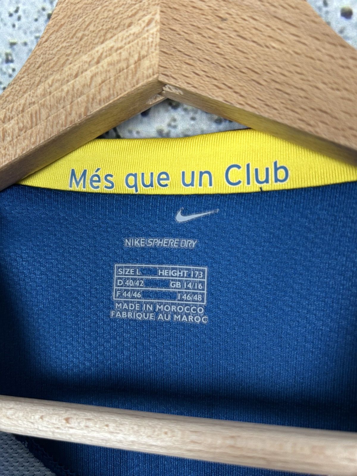 Nike Vintage Nike FC Barcelona Soccer Jersey Football Sport Rare Size US L / EU 52-54 / 3 - 5 Thumbnail
