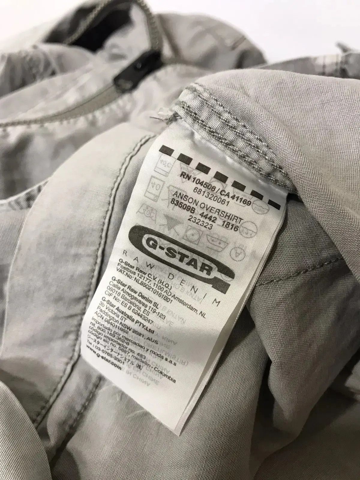 G-Star G Star Raw Anson Overshirt XL Size US XL / EU 56 / 4 - 5 Thumbnail