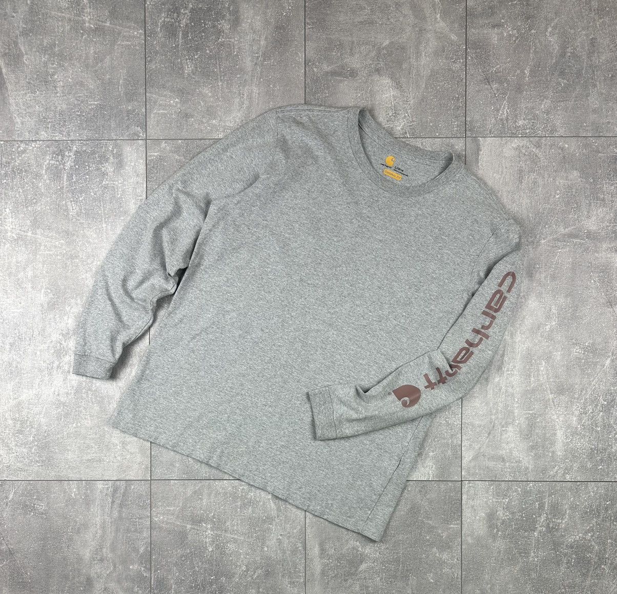 Carhartt Women’s Carhartt Long Sleeve Overprint Logo Size L / US 10 / IT 46 - 1 Thumbnail