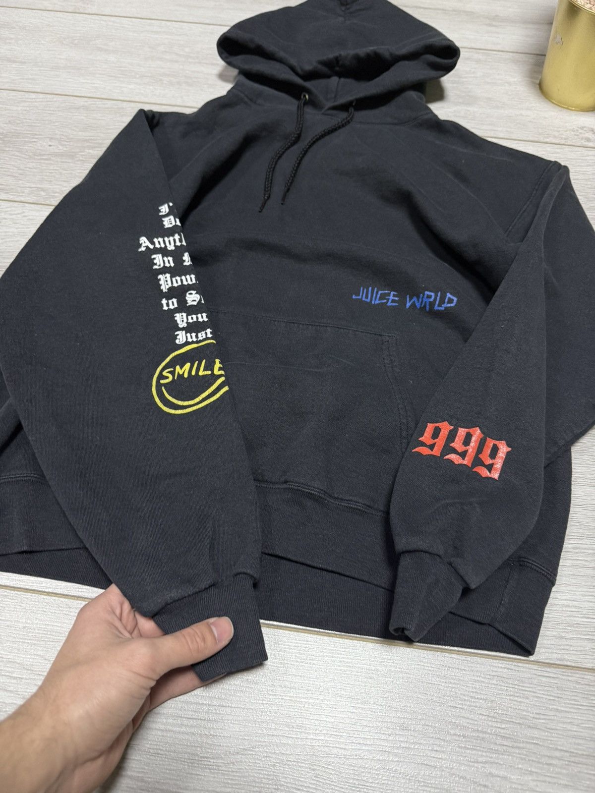 999 Club Juice WRLD - Legends Never Die Hanes Hoodie 999 Club Size S Size US M / EU 48-50 / 2 - 2 Thumbnail