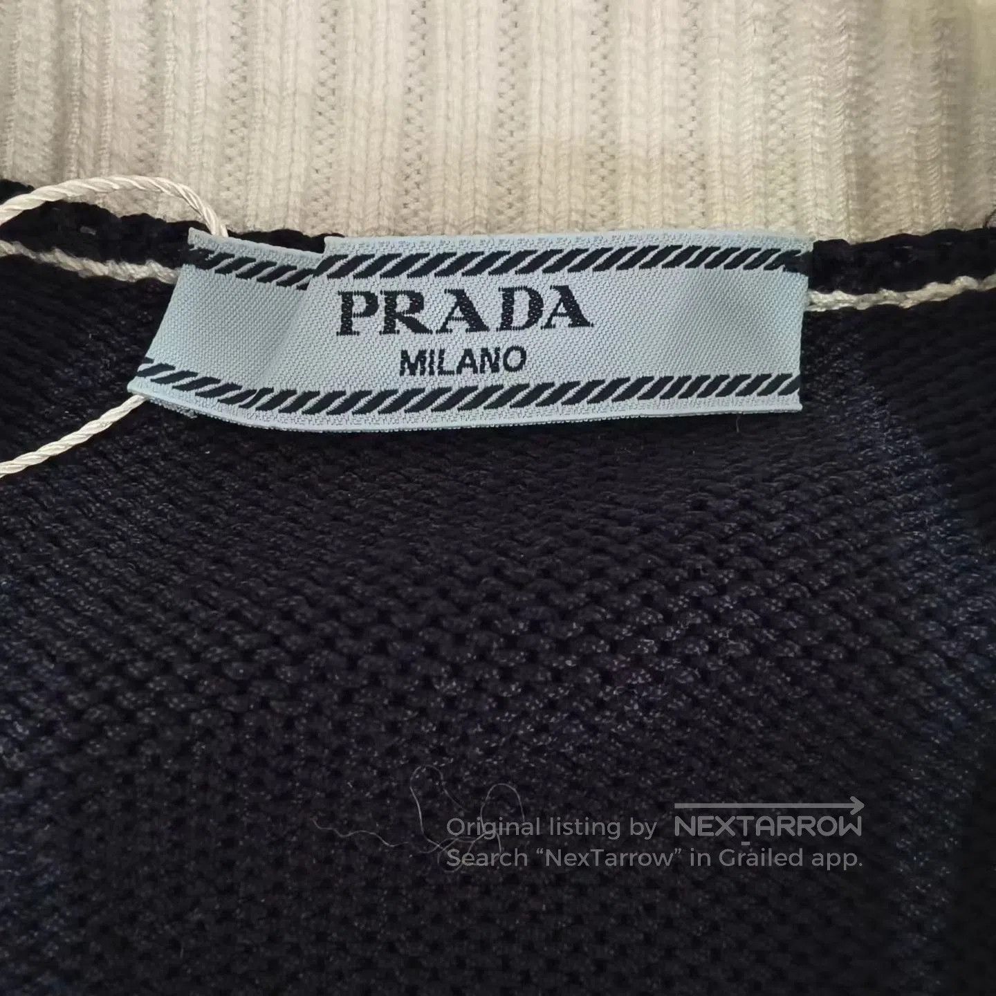Prada Prada Logo Knit Cardigan. Size S / US 4 / IT 40 - 3 Thumbnail