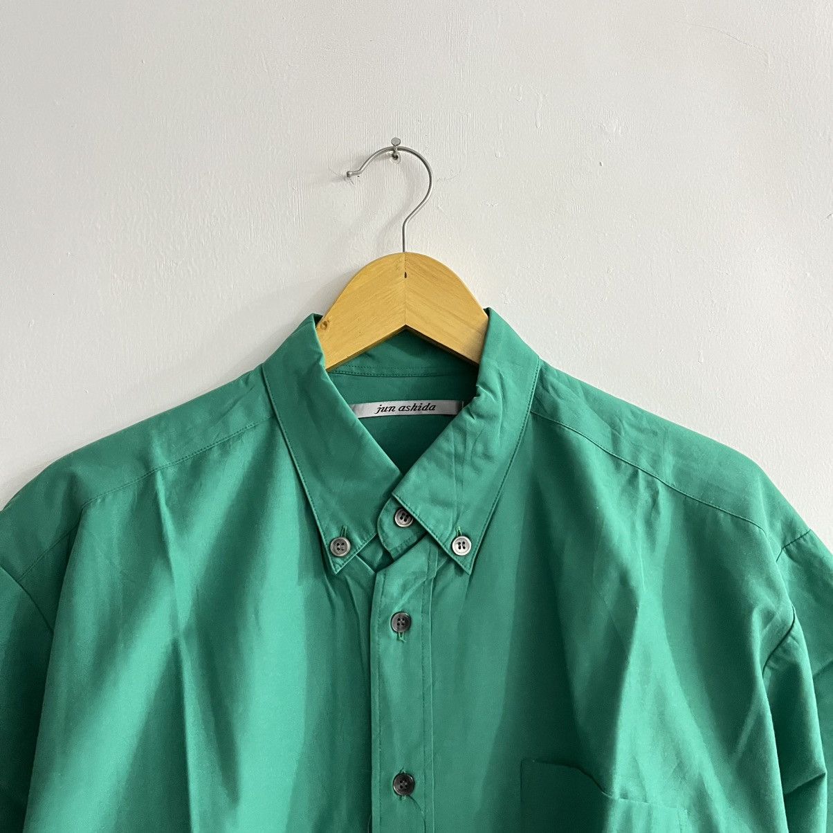 Japanese Brand Jun Ashida - Basic Minimalist Button Up Shirt Size US XL / EU 56 / 4 - 2 Thumbnail