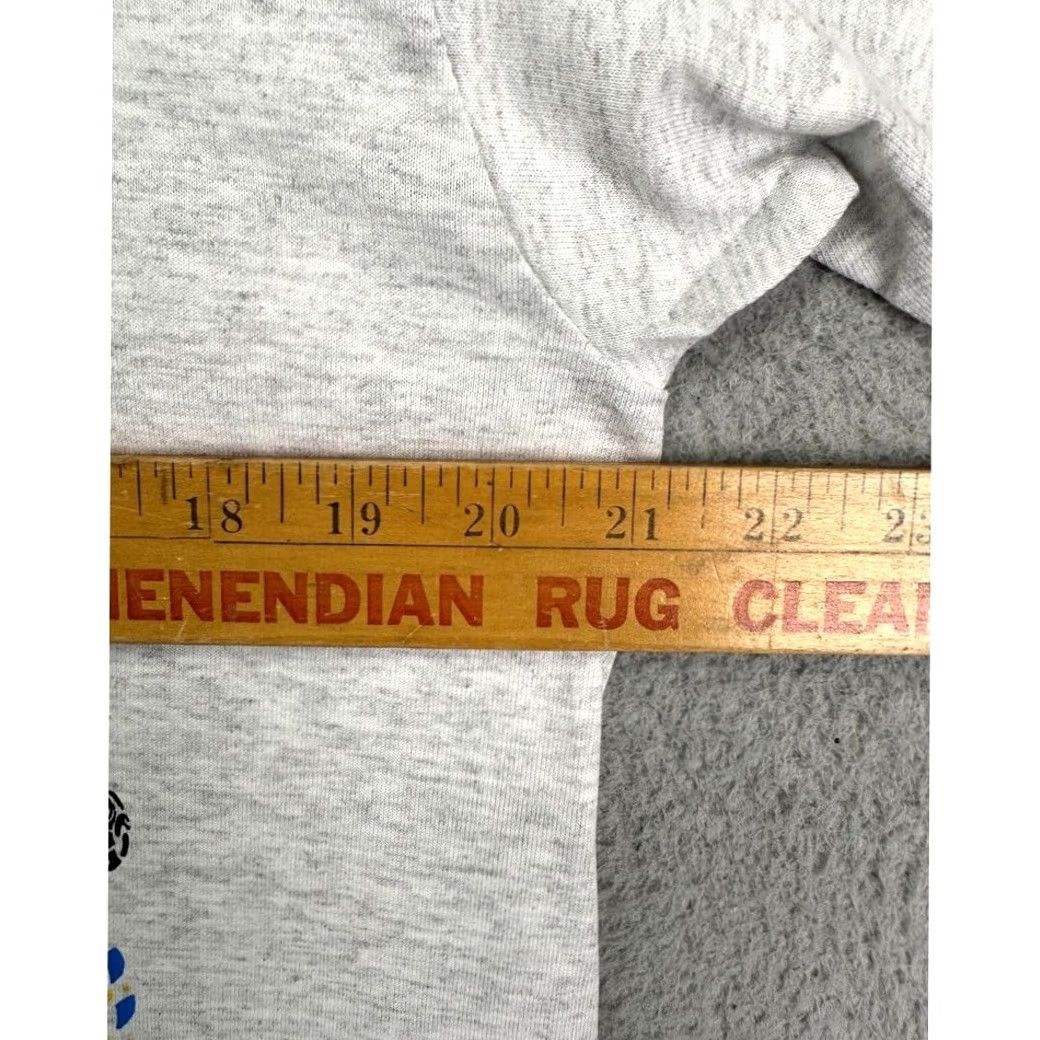 Gildan VINTAGE Gildan T-Shirt Mens Large Grey Heavy Weight 50th Anniversary End Of WWII Tee Size US L / EU 52-54 / 3 - 5 Thumbnail