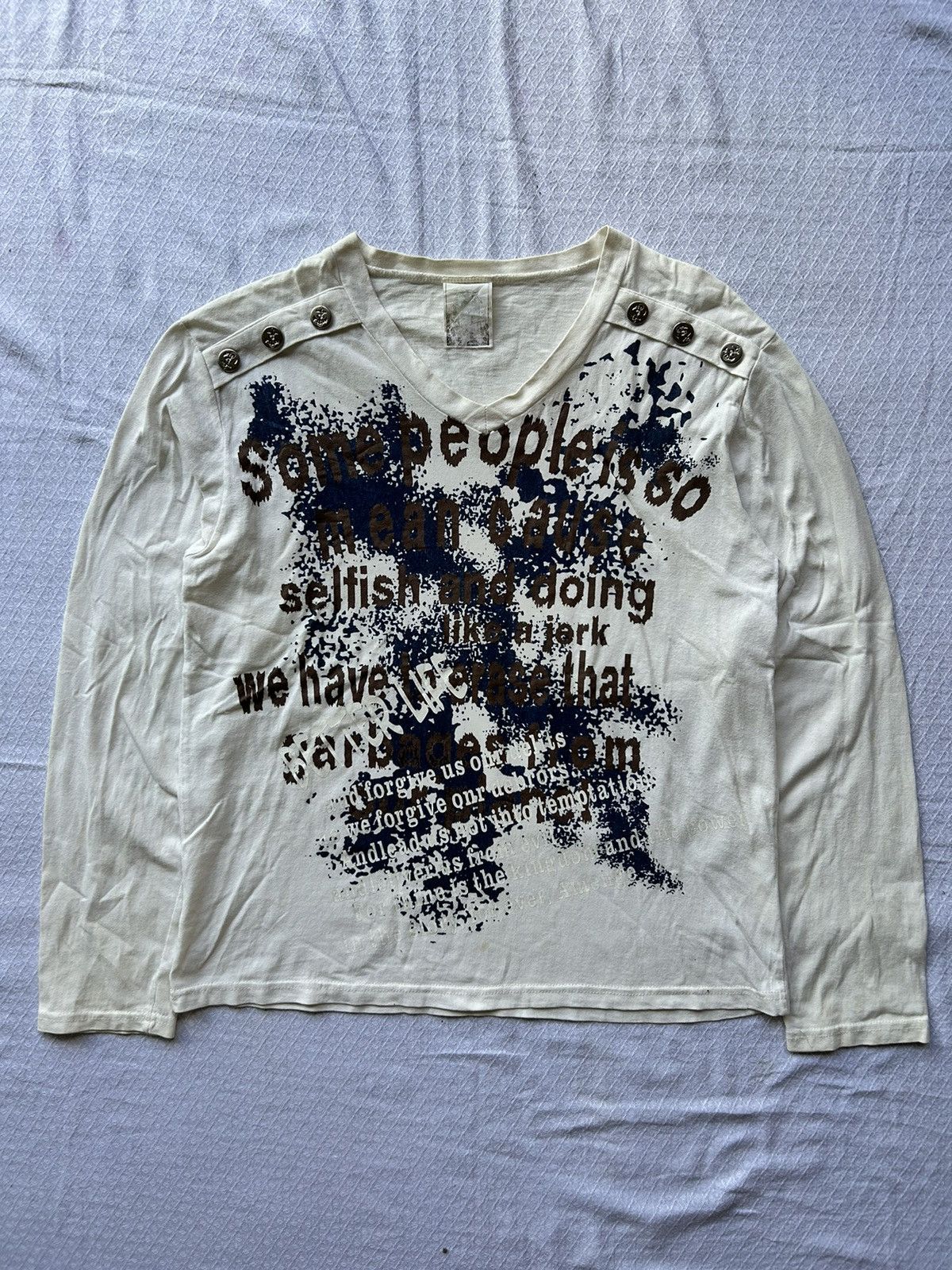 Japanese Brand JapaneseBrand Seditionaries Poem Long Sleeve | Grailed
