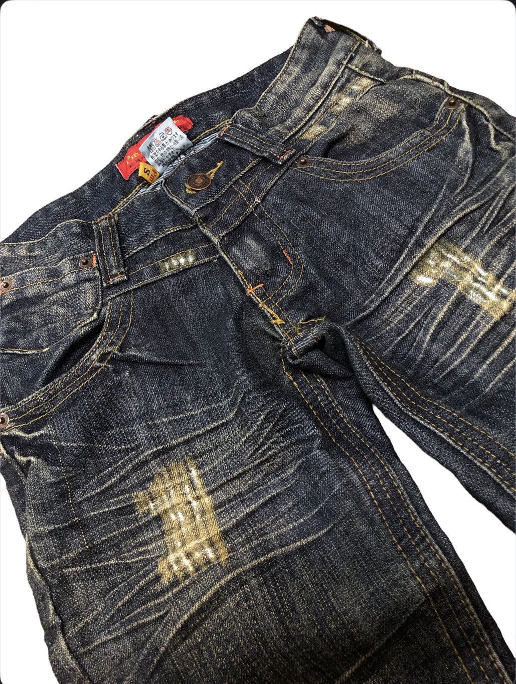 Designer × If Six Was Nine × Japanese Brand VINTAGE PM PANTOMIME DENIM JEANS Size 28" / US 6 / IT 42 - 11 Thumbnail
