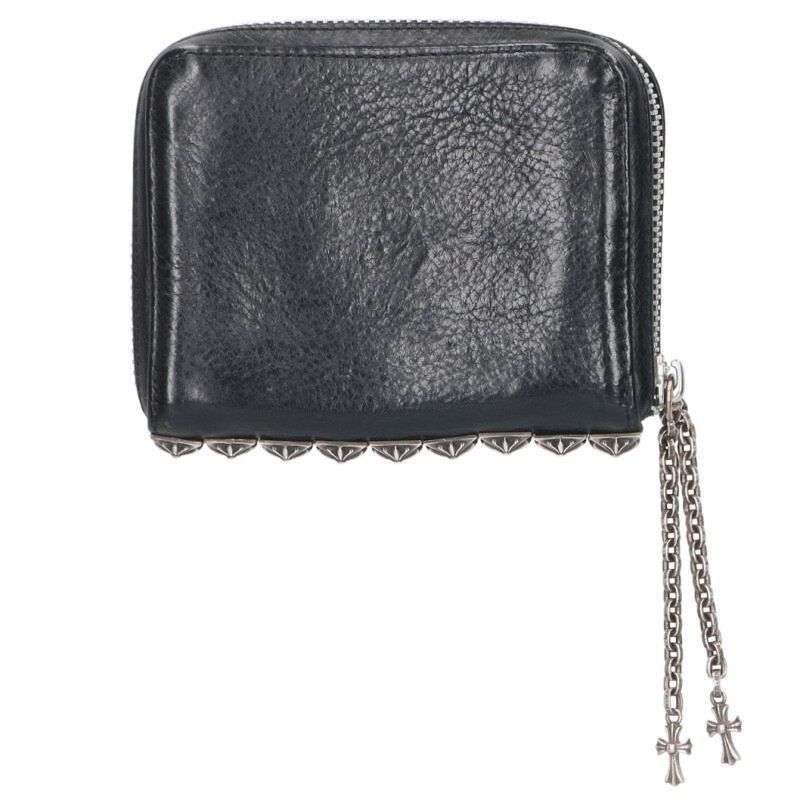 Chrome Hearts Chrome Hearts 3 Side Zip Pyramid Studs Wallet Size ONE SIZE - 1 Thumbnail