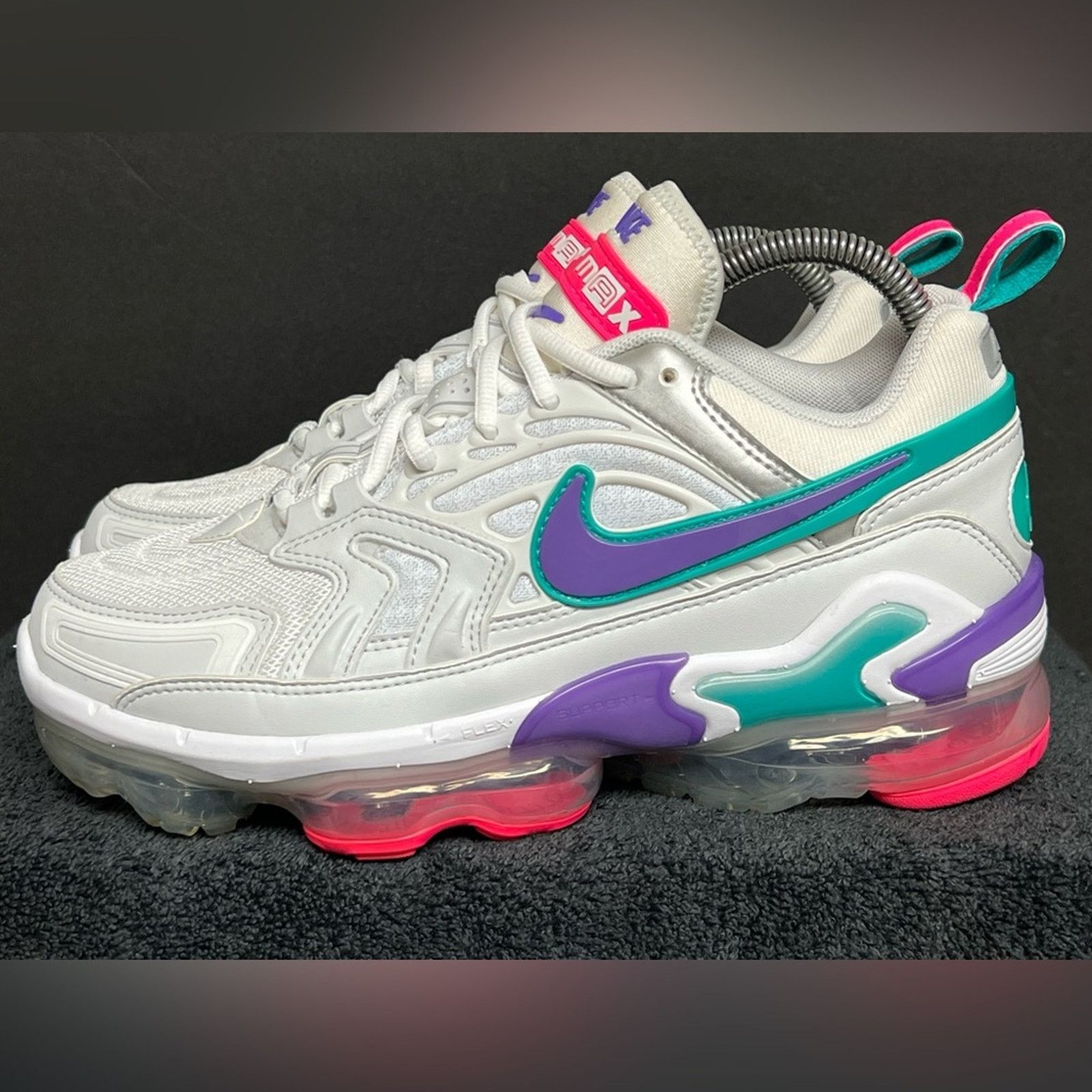 Nike Nike Air VaporMax EVO SAMPLE Hyper Grape Shoes Women's SZ 8 Size US 8 / IT 38 - 1 Thumbnail