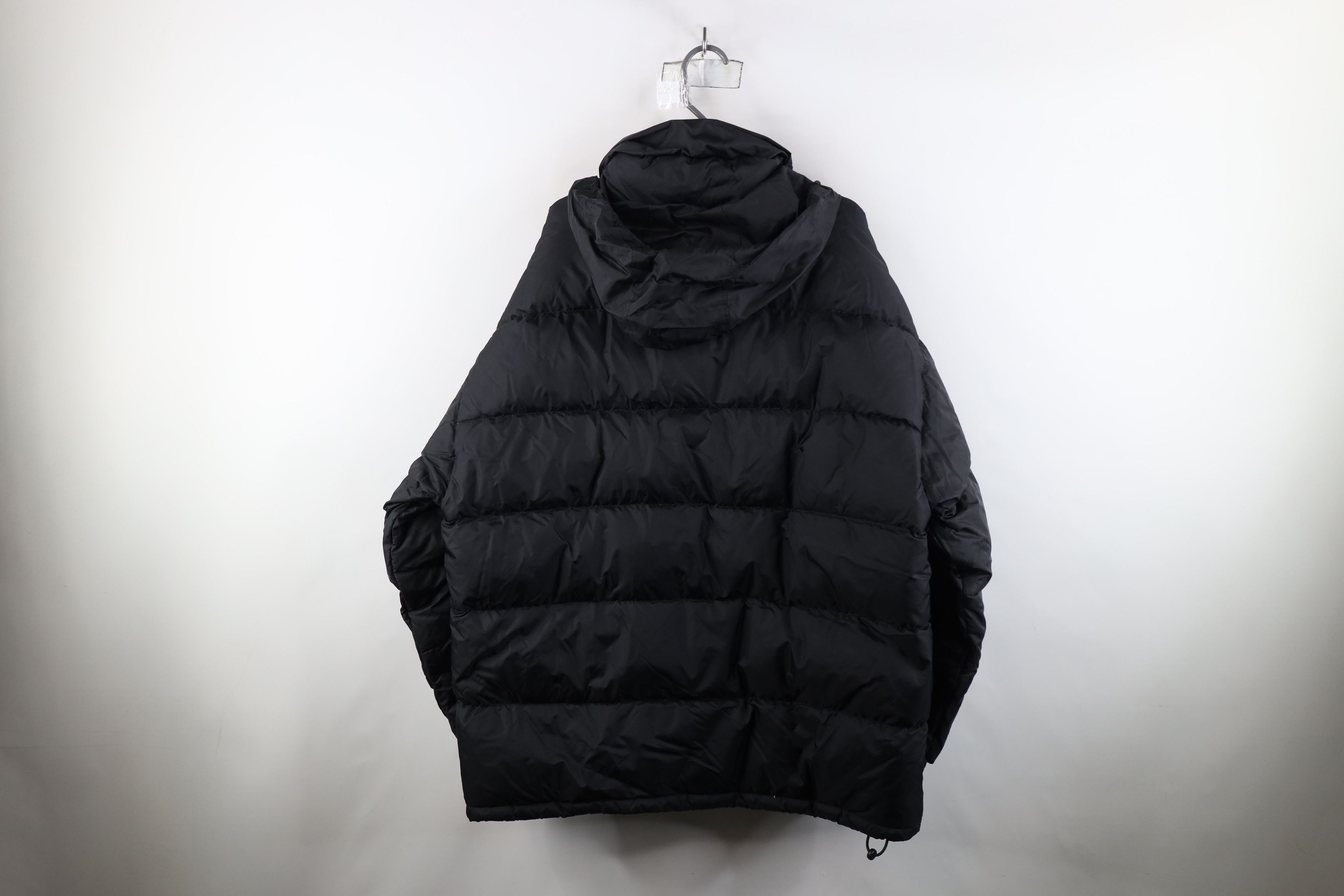 Gap Vintage 90s Gap Duck Down Hooded Puffer Jacket Black Size US XL / EU 56 / 4 - 12 Thumbnail
