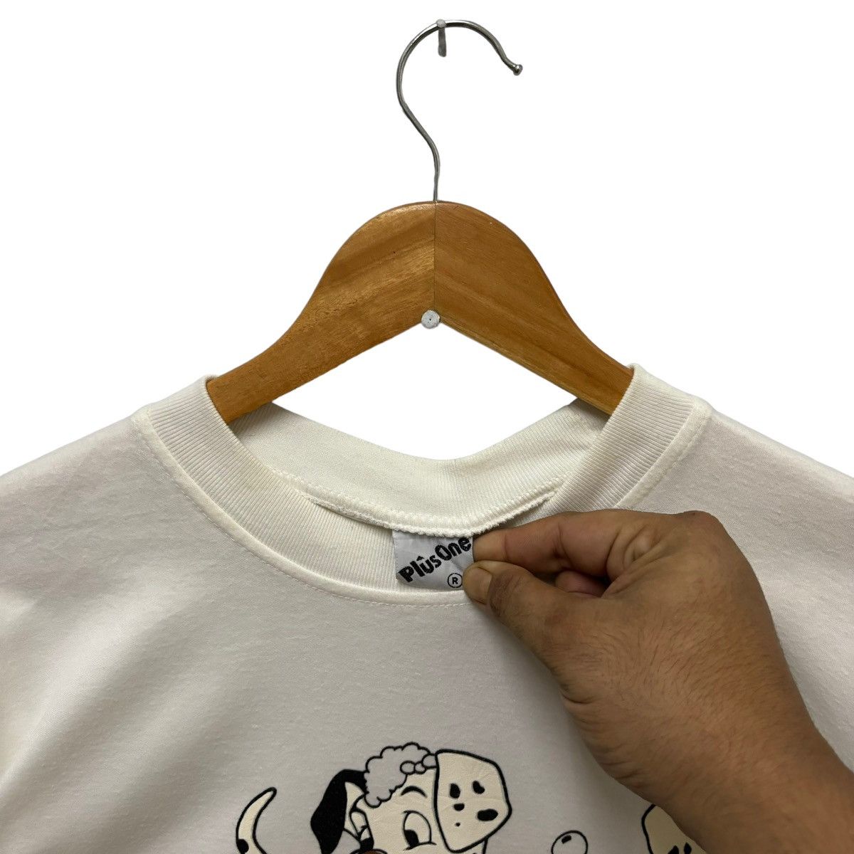 Disney × Vintage 101 Dalmatian Cartoon Vintage Design Big Logo Graphic Size US L / EU 52-54 / 3 - 5 Thumbnail