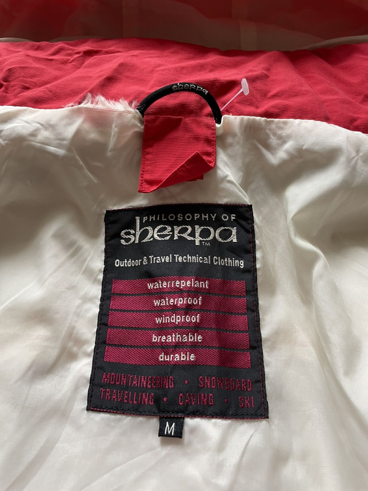 Other Vintage 90s Sherpa Women’s Ski Jacket Hooded Windbreaker Size M / US 6-8 / IT 42-44 - 19 Thumbnail