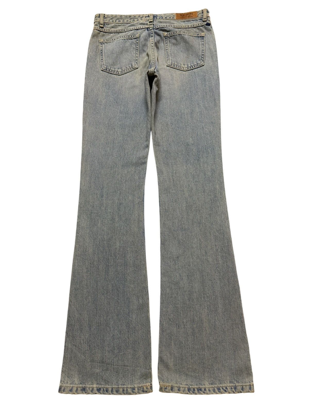 Edwin Vintage 90s Edwin Something Blue Mud Wash Wide Leg Flared Size 28" / US 6 / IT 42 - 2 Thumbnail