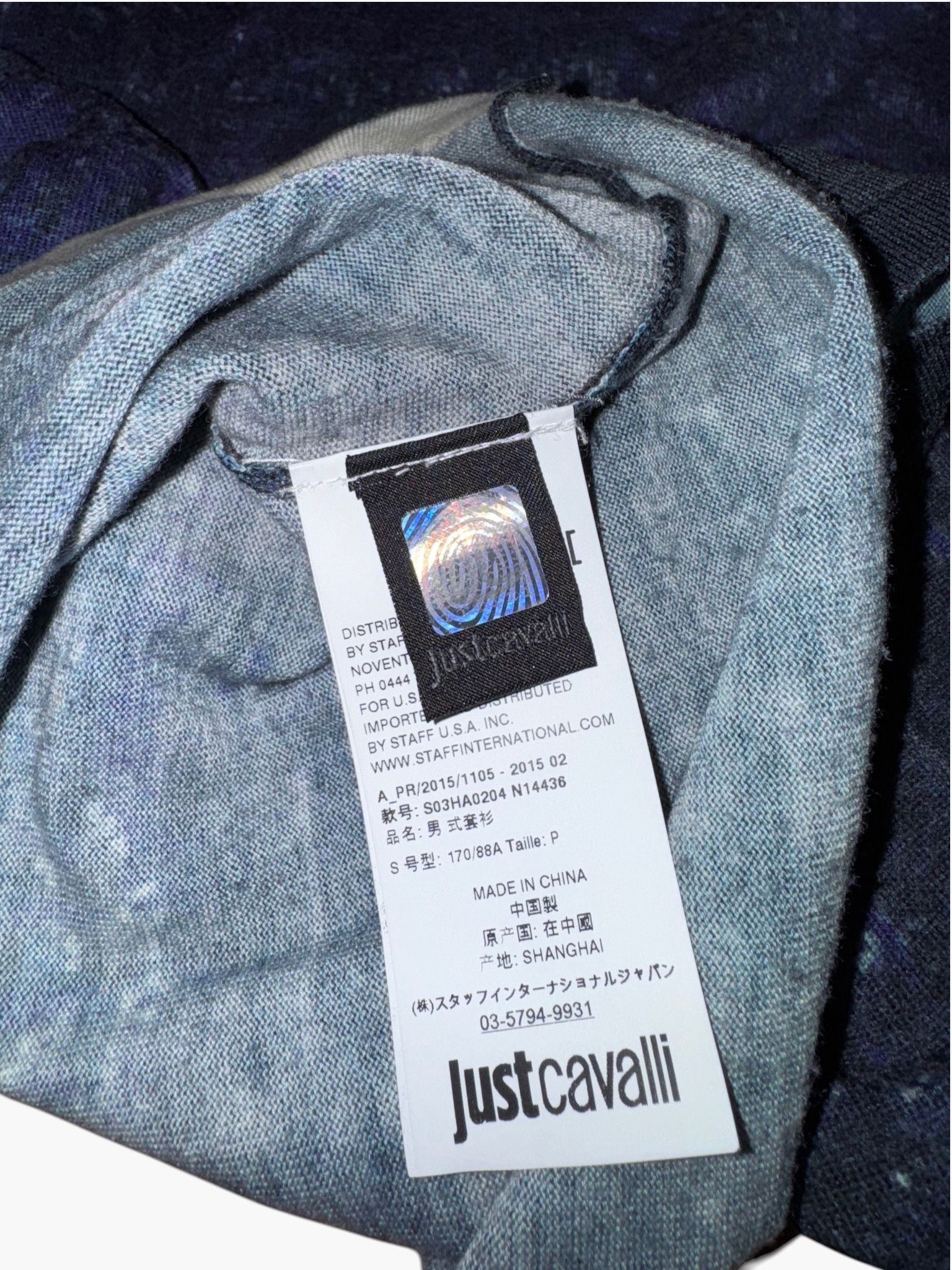 Just Cavalli Just Cavalli - Luxury Wool/Cashmere Long Sleeve Sweater Size US S / EU 44-46 / 1 - 3 Thumbnail