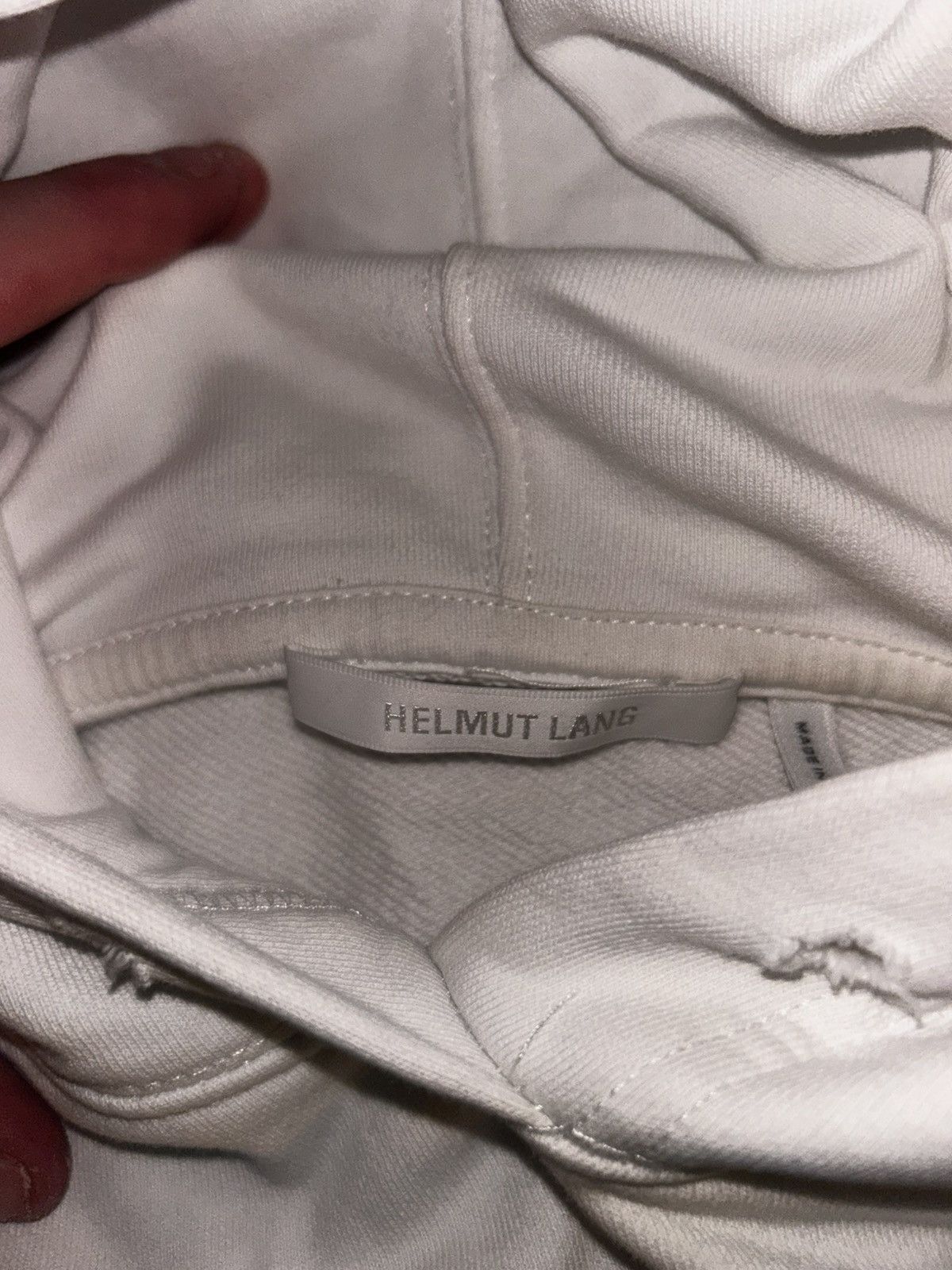 Helmut Lang Helmut Lang City Hoodie Size US M / EU 48-50 / 2 - 2 Thumbnail
