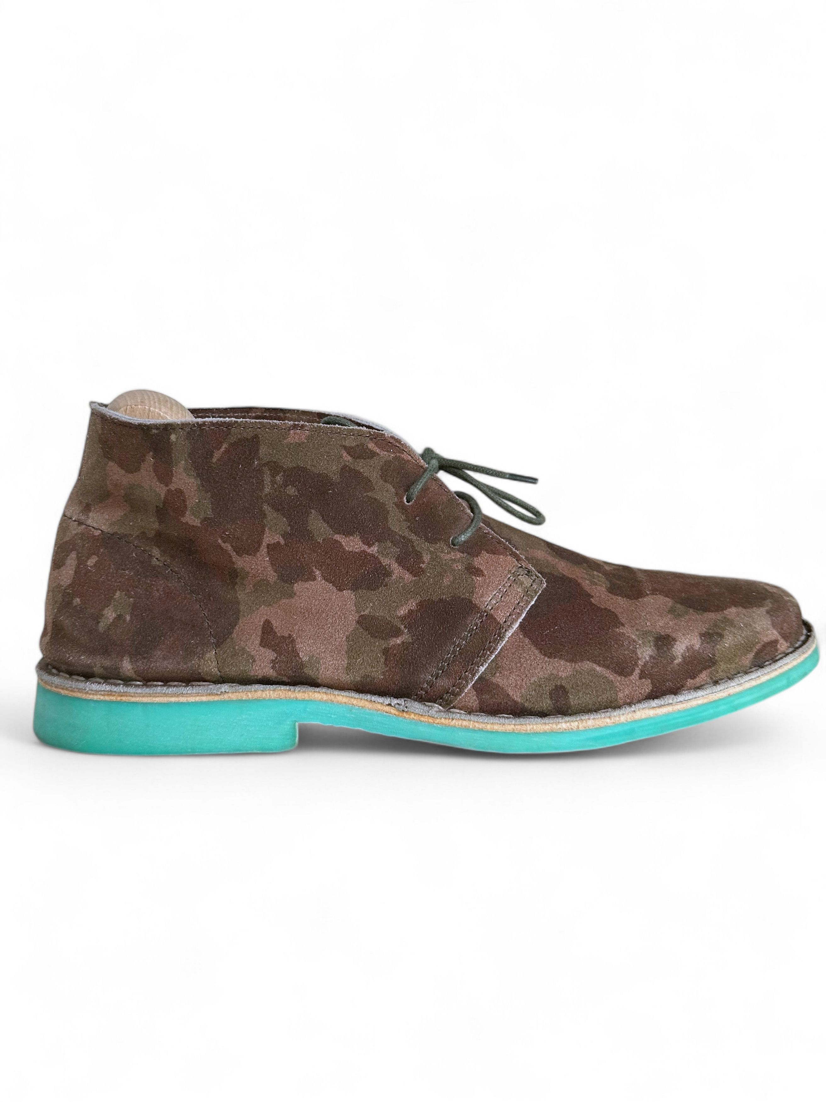 Selected Homme Selected Suede Camouflage Boots Size US 11 / EU 44 - 1 Thumbnail