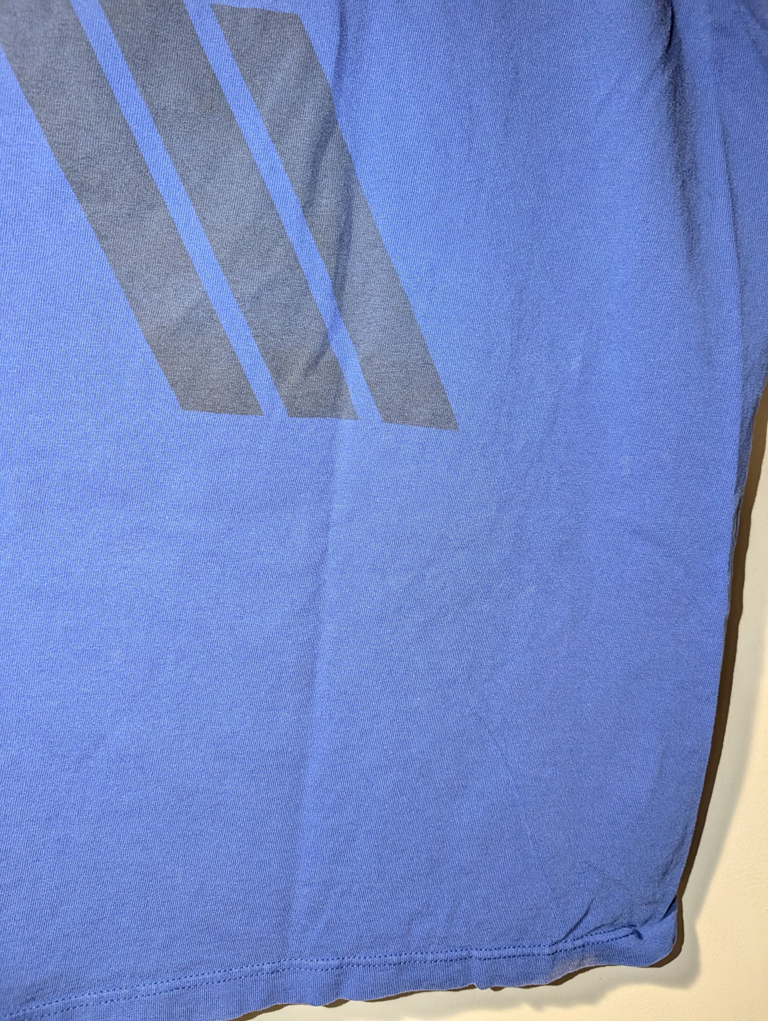 Adidas VTG 90s Adidas Soccer Big Logo T-Shirt Back Print Made USA Size US XL / EU 56 / 4 - 16 Thumbnail