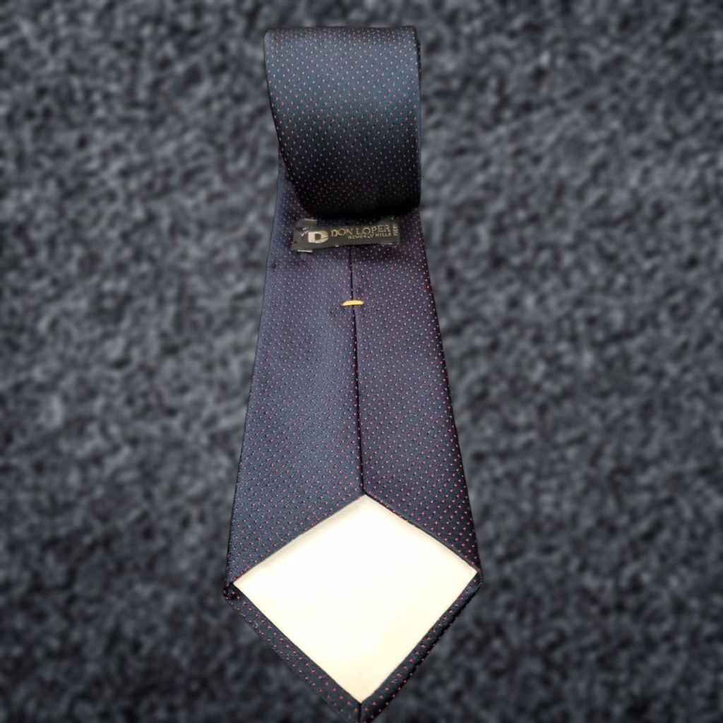 Vintage VINTAGE Don Loper Beverly Hills Necktie Tie 6-Pack / 100% Polyester / Preppy Style / Brown Plaid Checks / 57"-60" / Men / Lot of 6 Size ONE SIZE - 1 Thumbnail