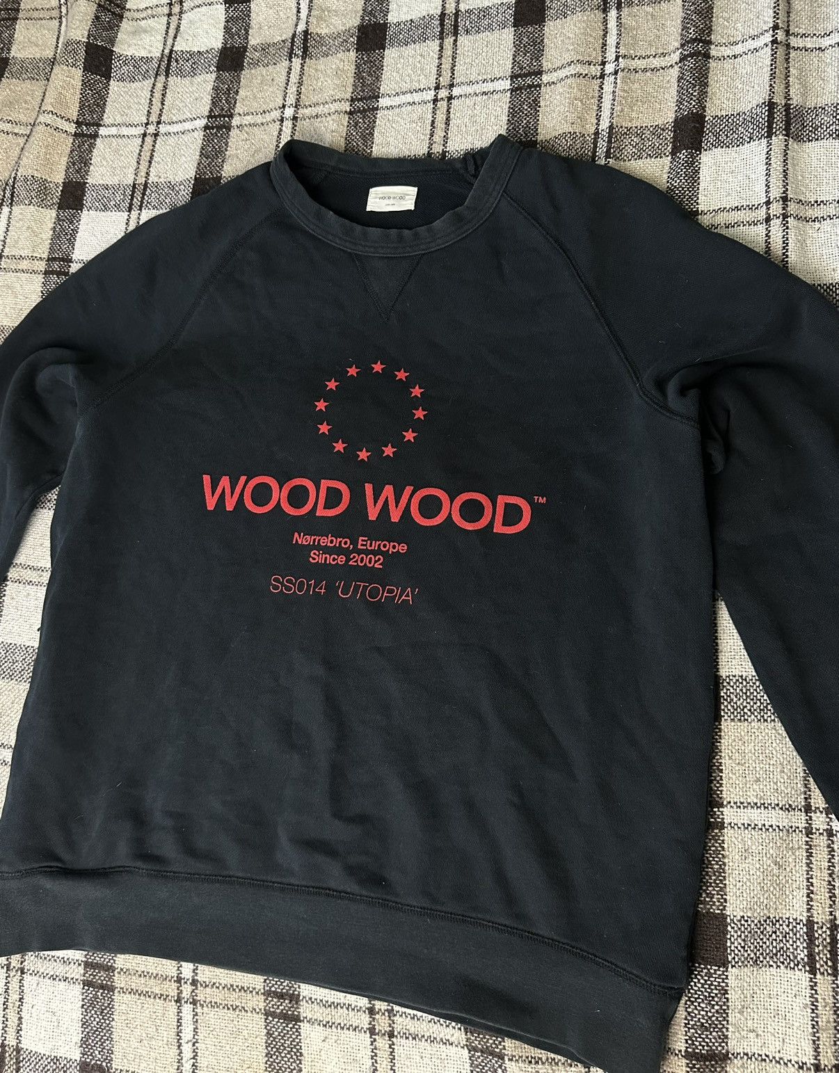 Wood Wood Mens Wood Wood Utopia S14 Sweatshirt size XL Size US XL / EU 56 / 4 - 2 Thumbnail