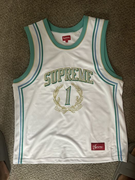 Supreme Supreme Campioni “1” Basketball Jersey | Grailed