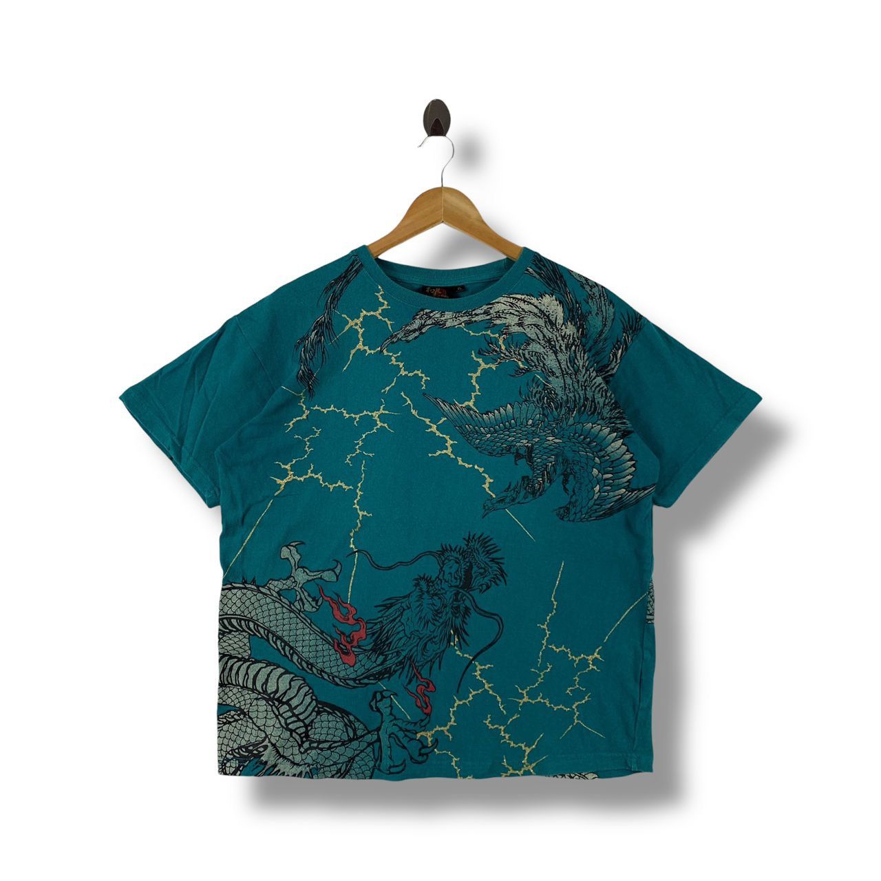 Bullet Noise × Japanese Brand Vintage BULLET NOISE japan culture overprint sukajan tee Size US XL / EU 56 / 4 - 1 Thumbnail