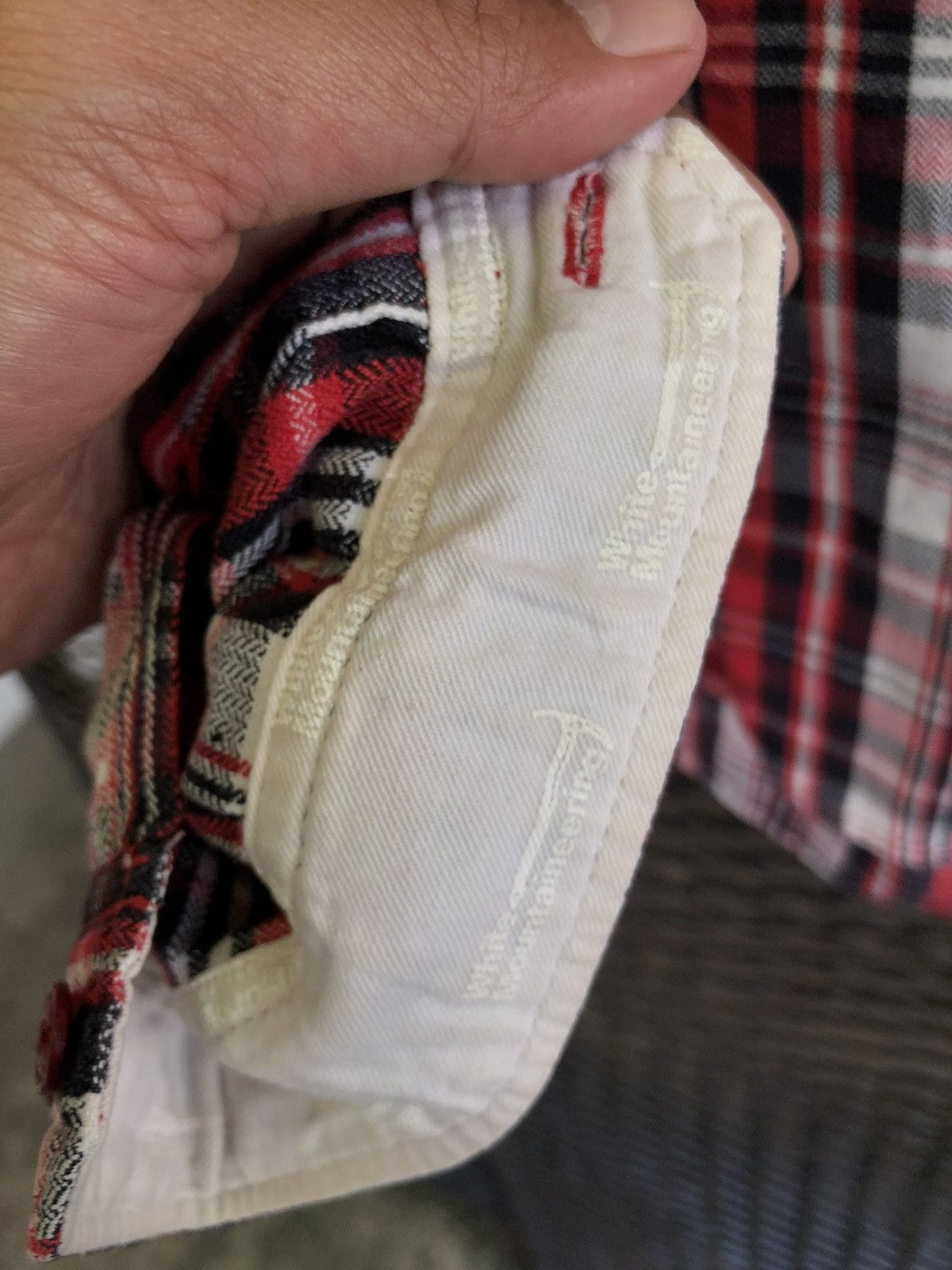 White Mountaineering WHITE MOUNTAINEERING FLANNEL PLAID SHIRT Size US L / EU 52-54 / 3 - 6 Thumbnail