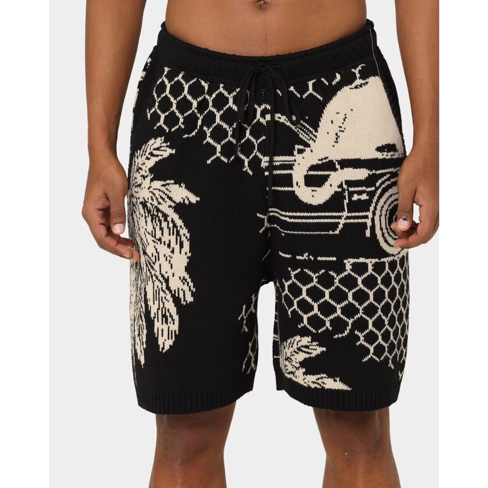 Honor the Gift Honor The Gift Men's Jungle Heavyweight Knit Shorts Size US 38 / EU 54 - 4 Thumbnail